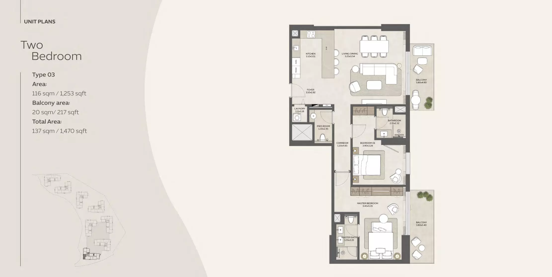 Unit floor plan image