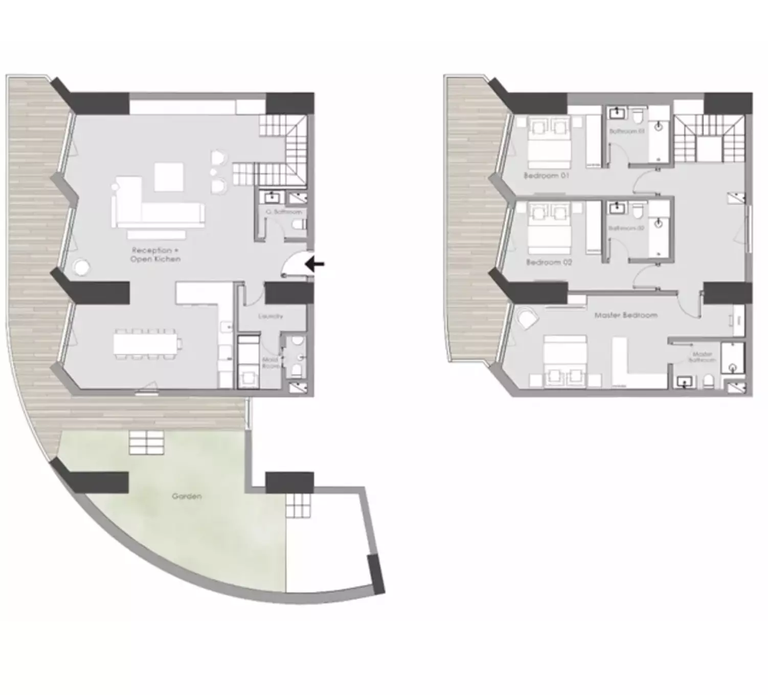 Unit floor plan image
