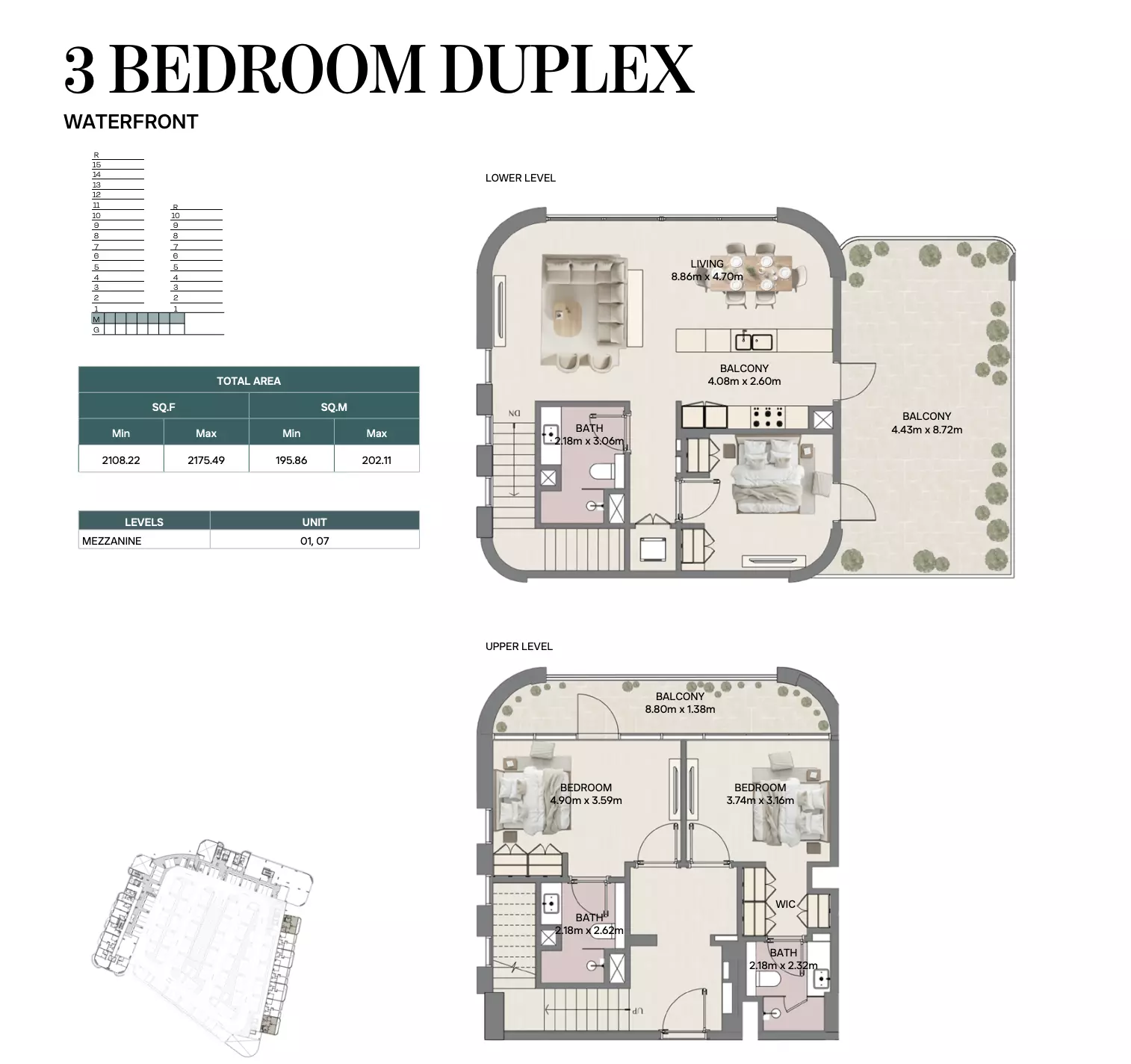Unit floor plan image