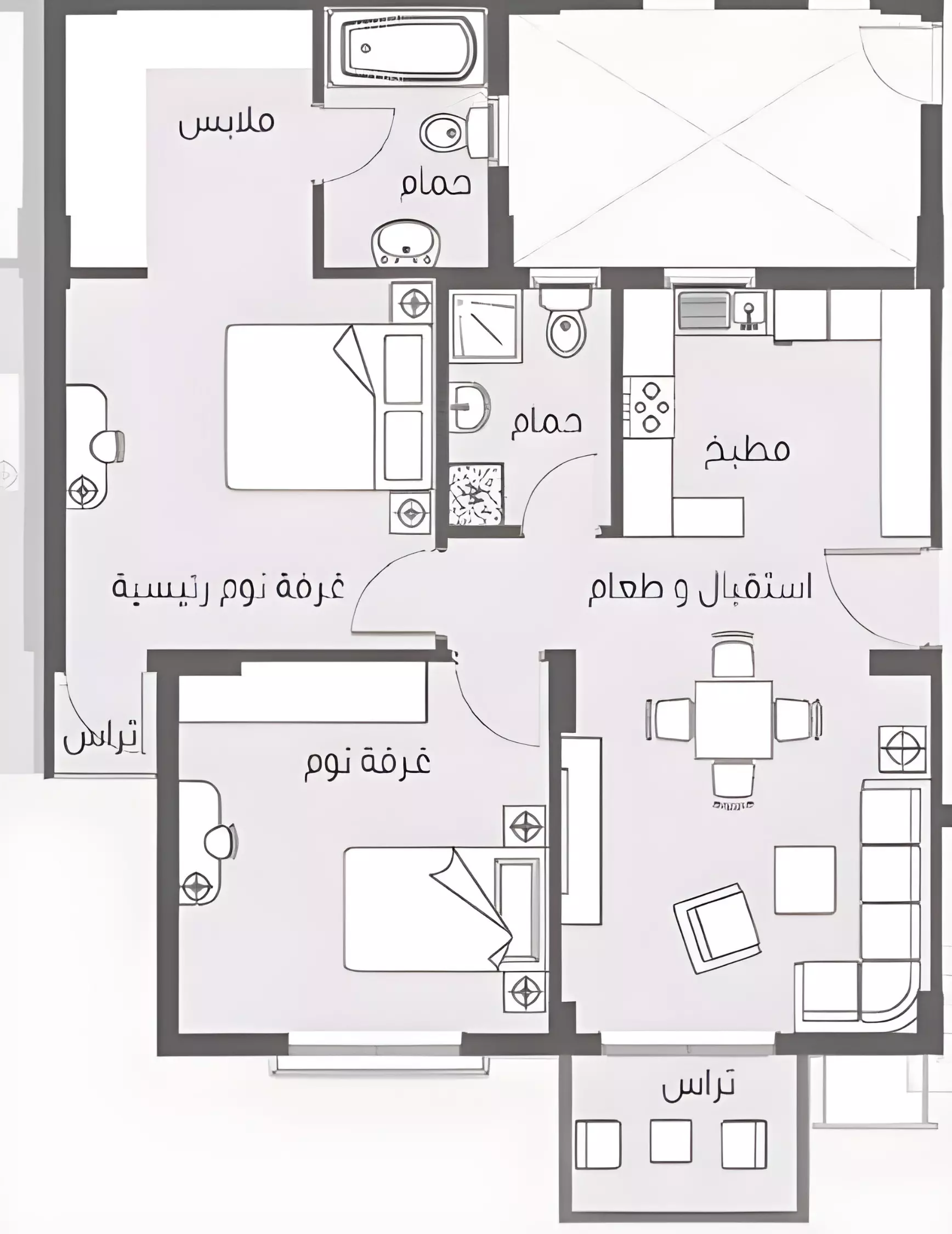 Unit floor plan image