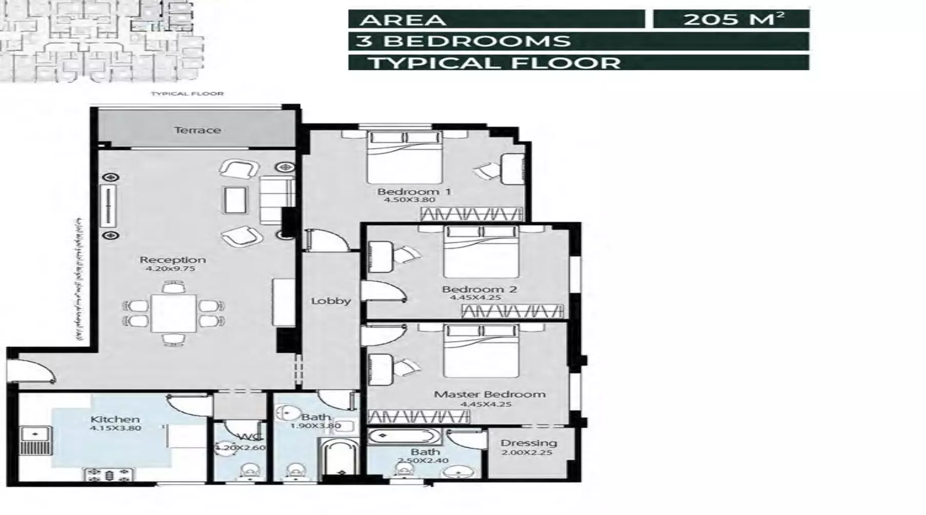 Unit floor plan image