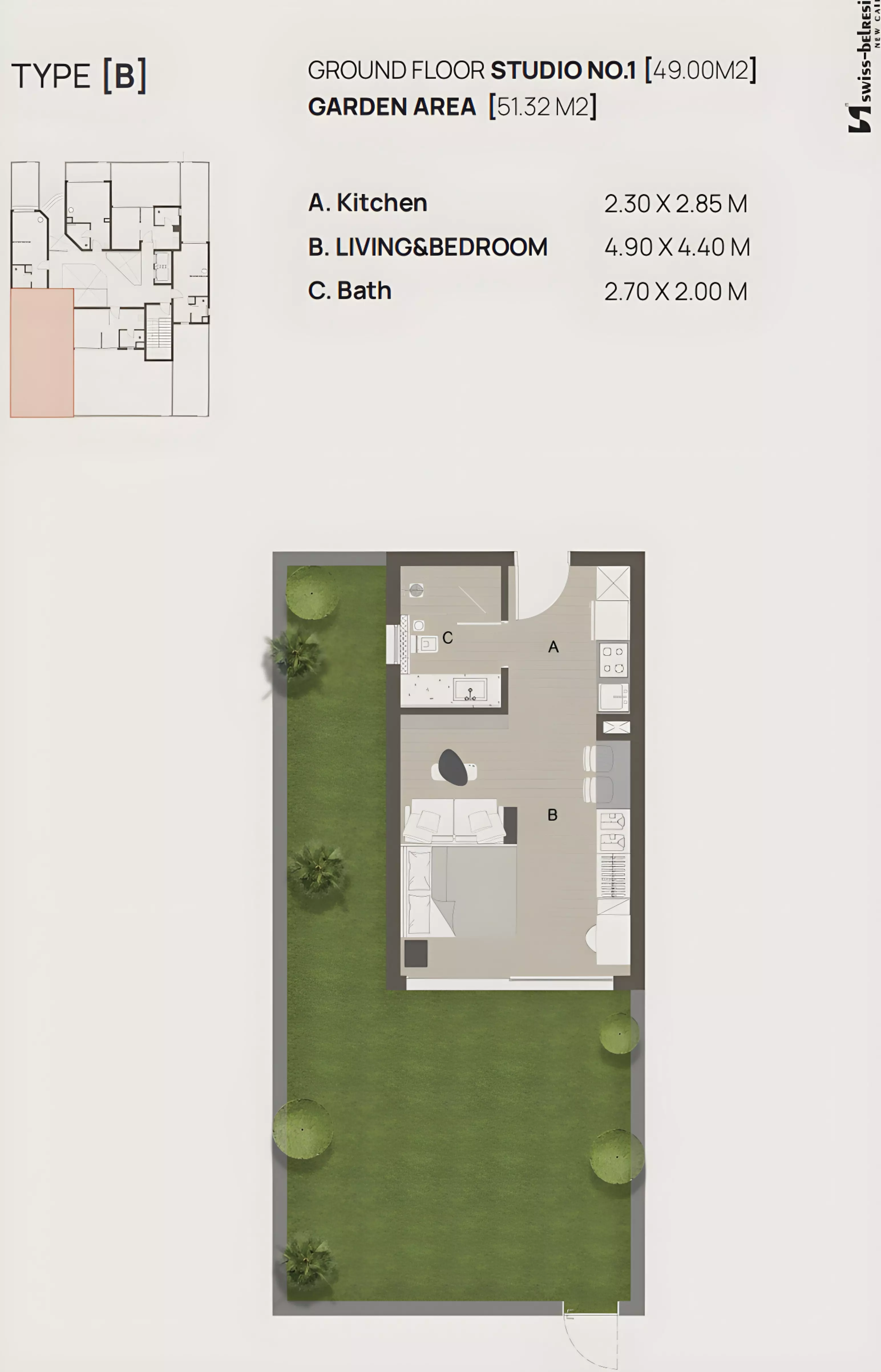 Unit floor plan image