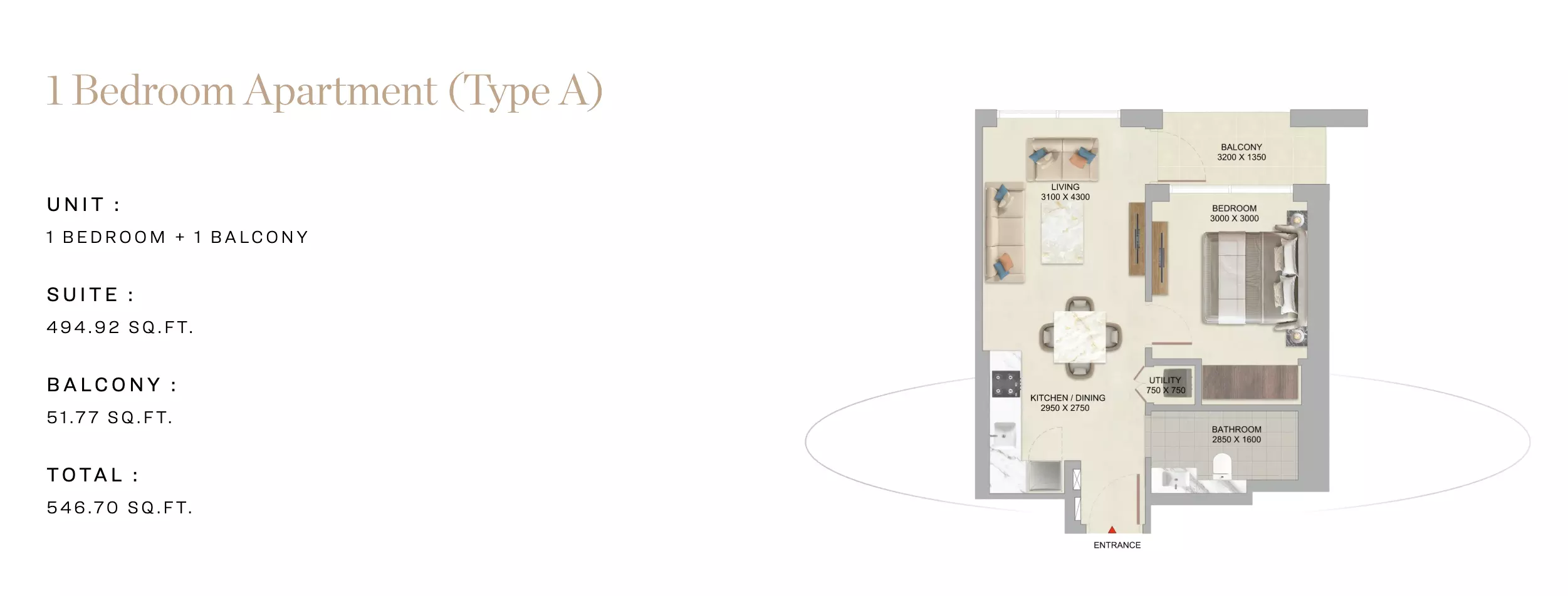 Unit floor plan image