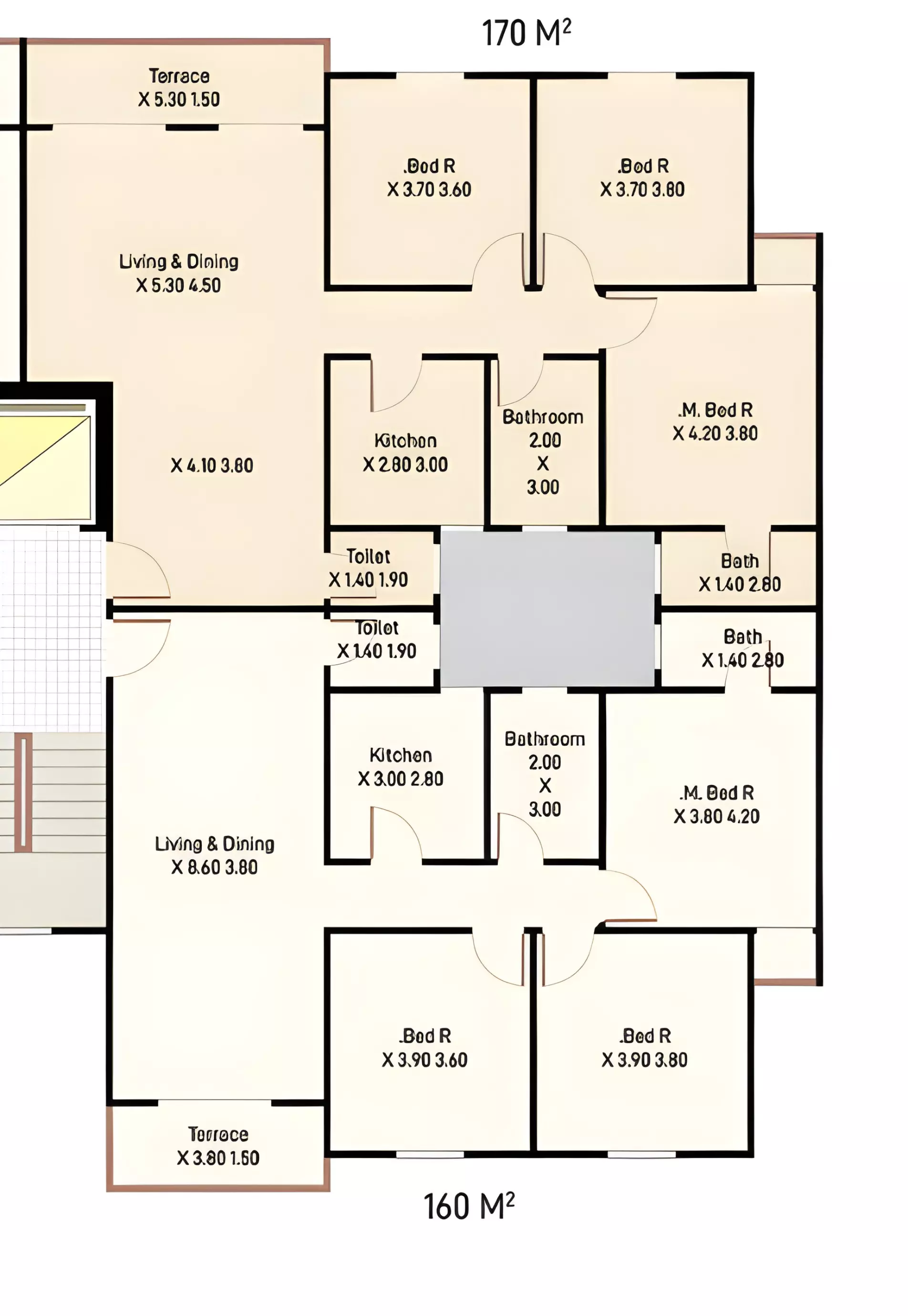 Unit floor plan image