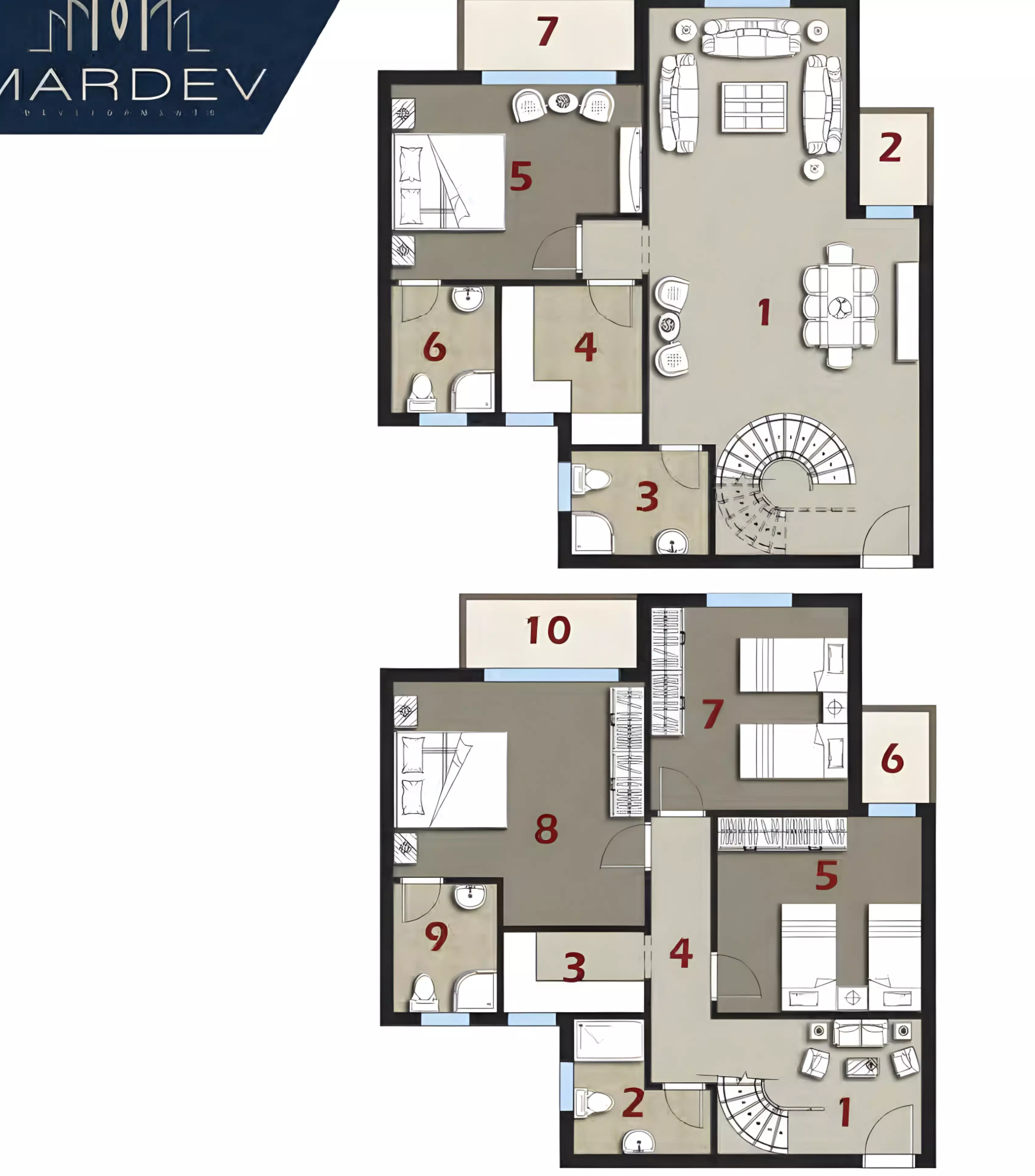 Unit floor plan image