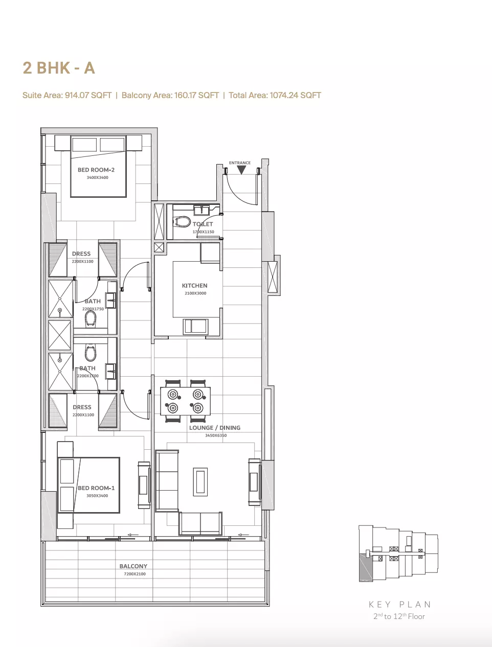 Unit floor plan image