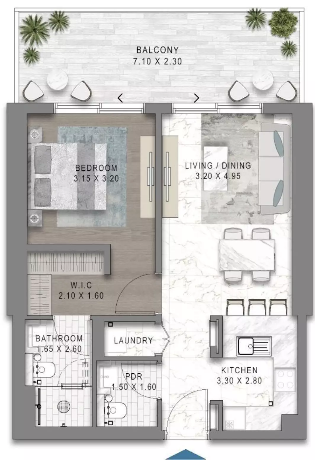 Unit floor plan image