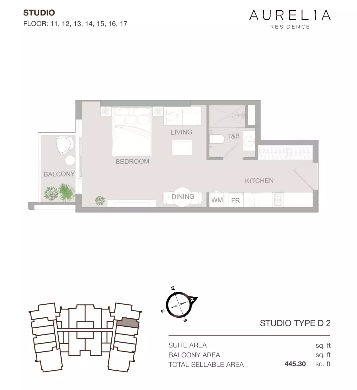 Unit floor plan image