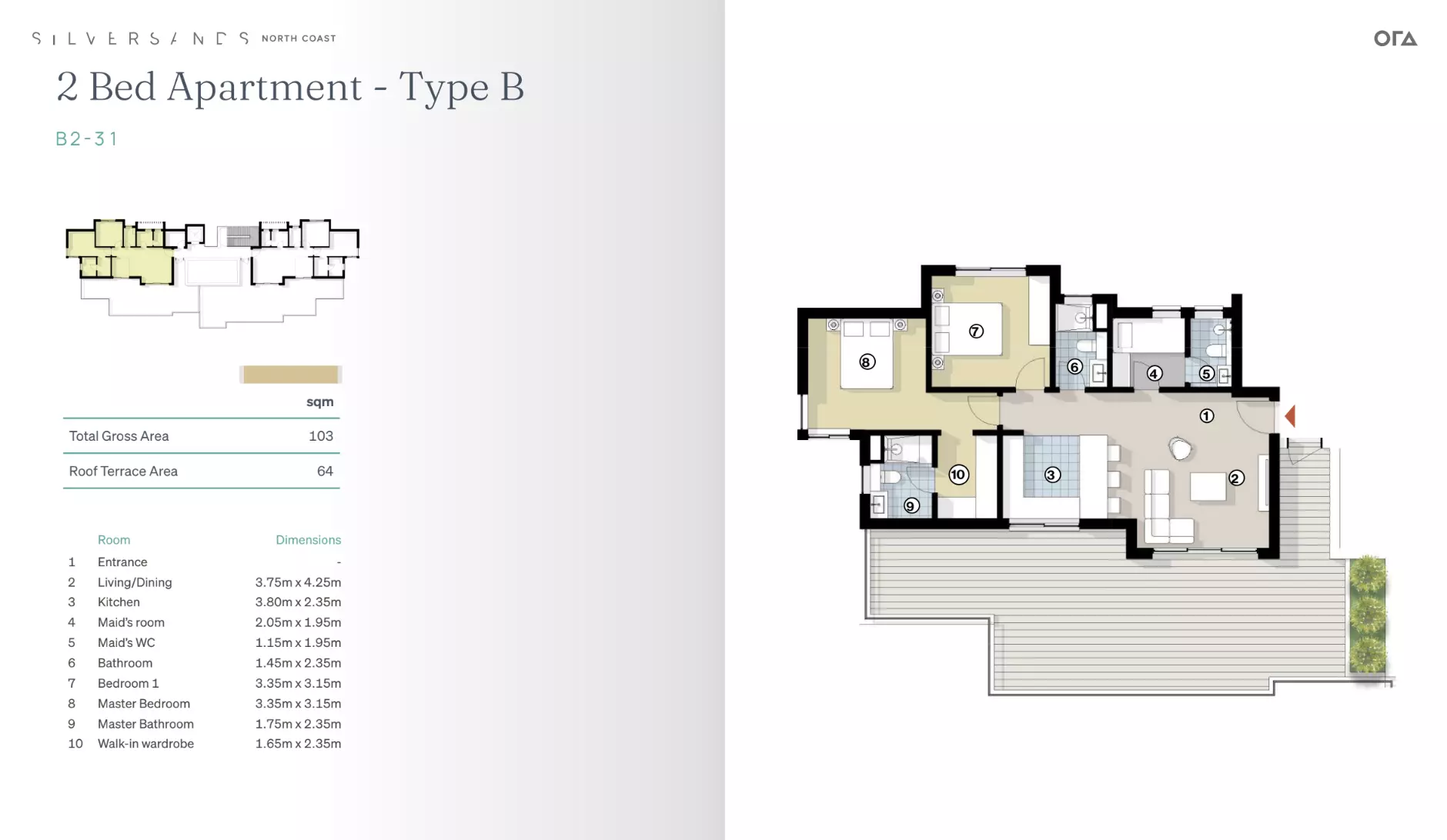 Unit floor plan image