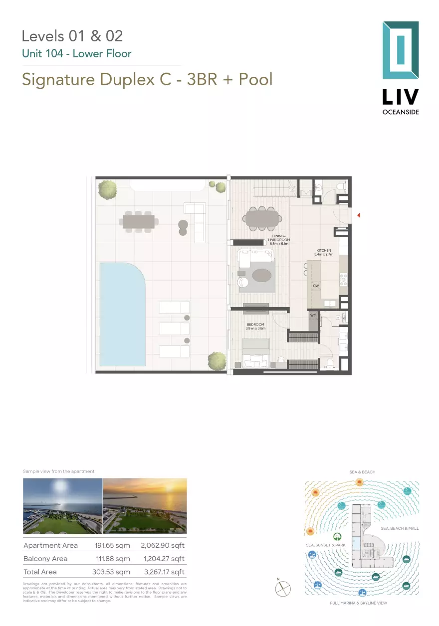 Unit floor plan image