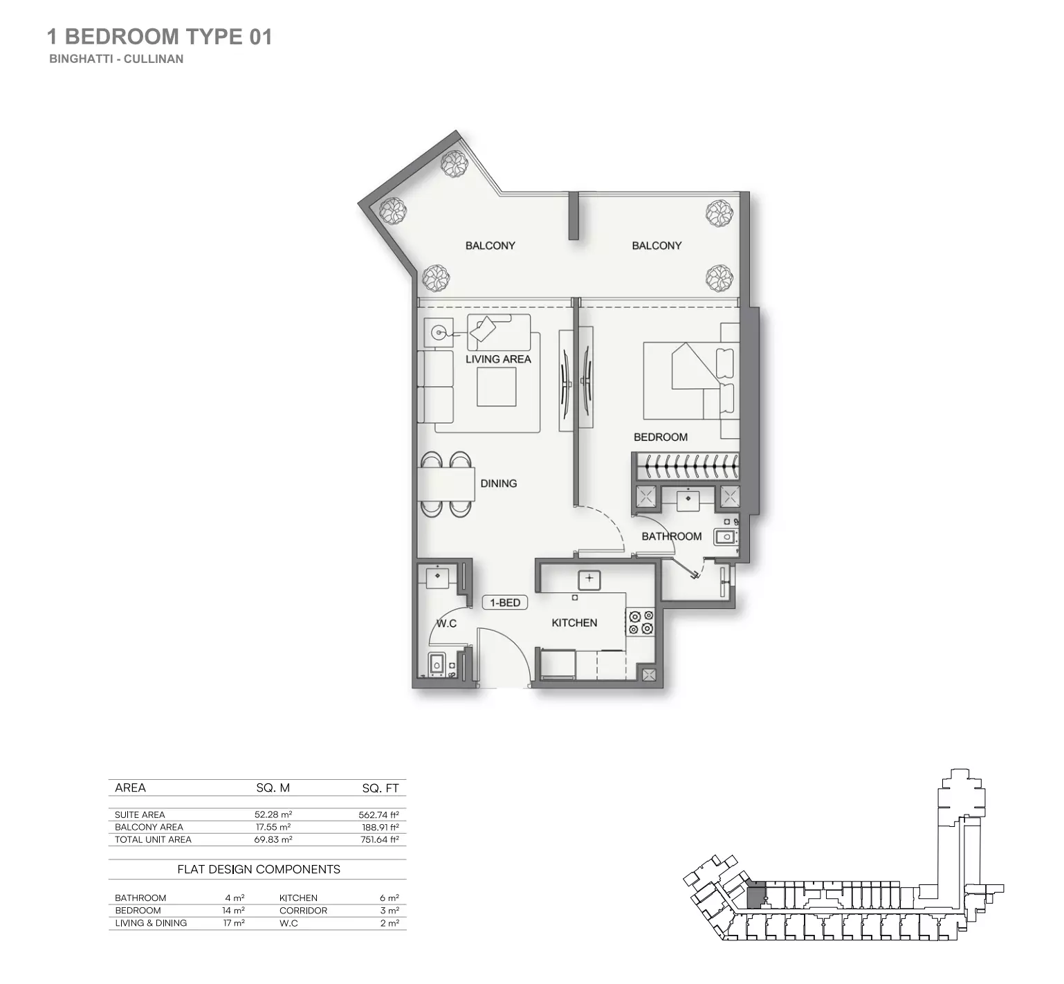 Unit floor plan image
