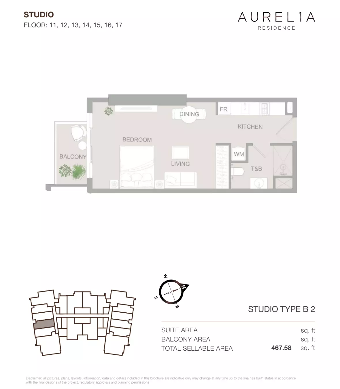 Unit floor plan image