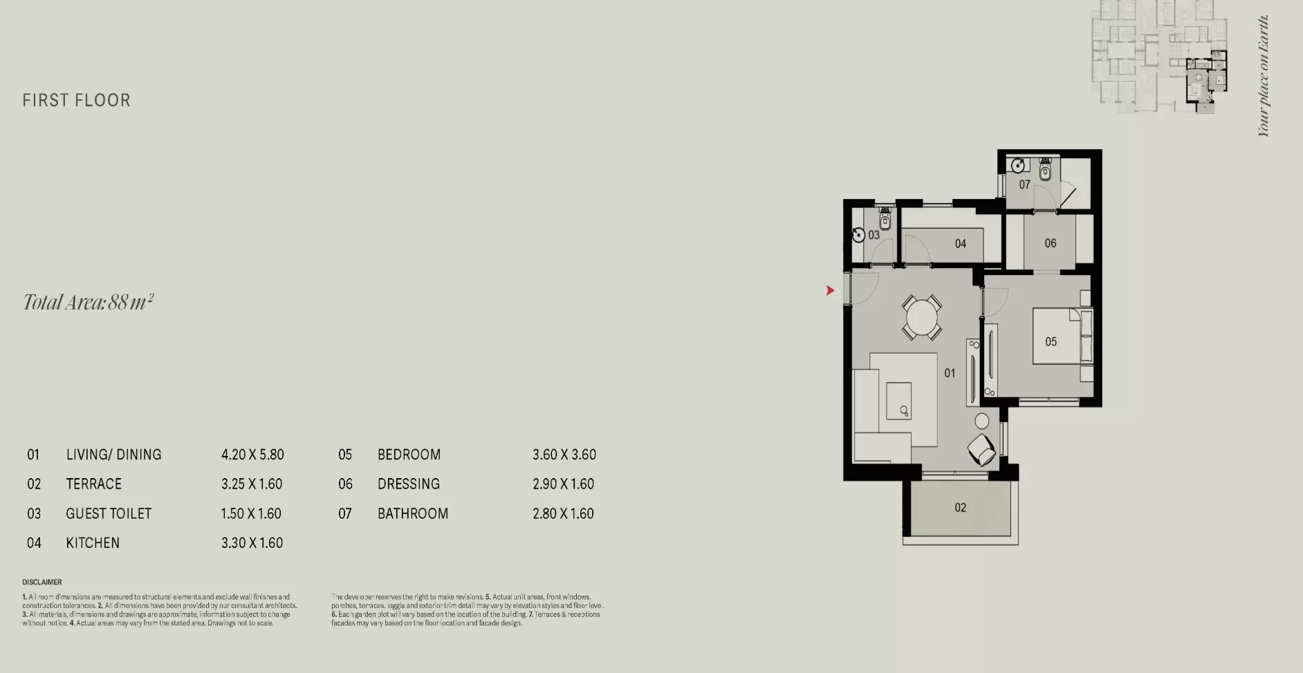 Unit floor plan image