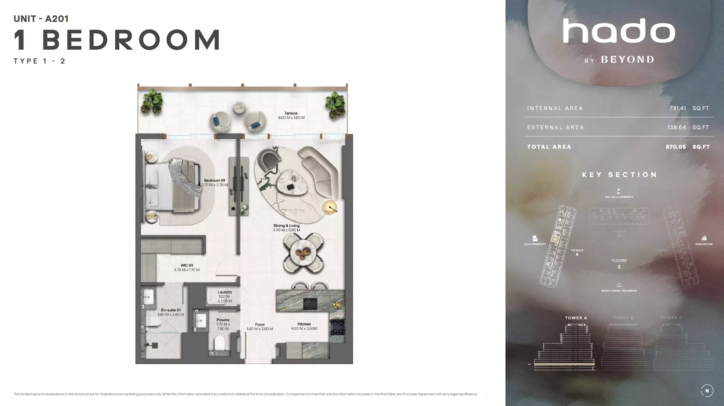 Unit floor plan image