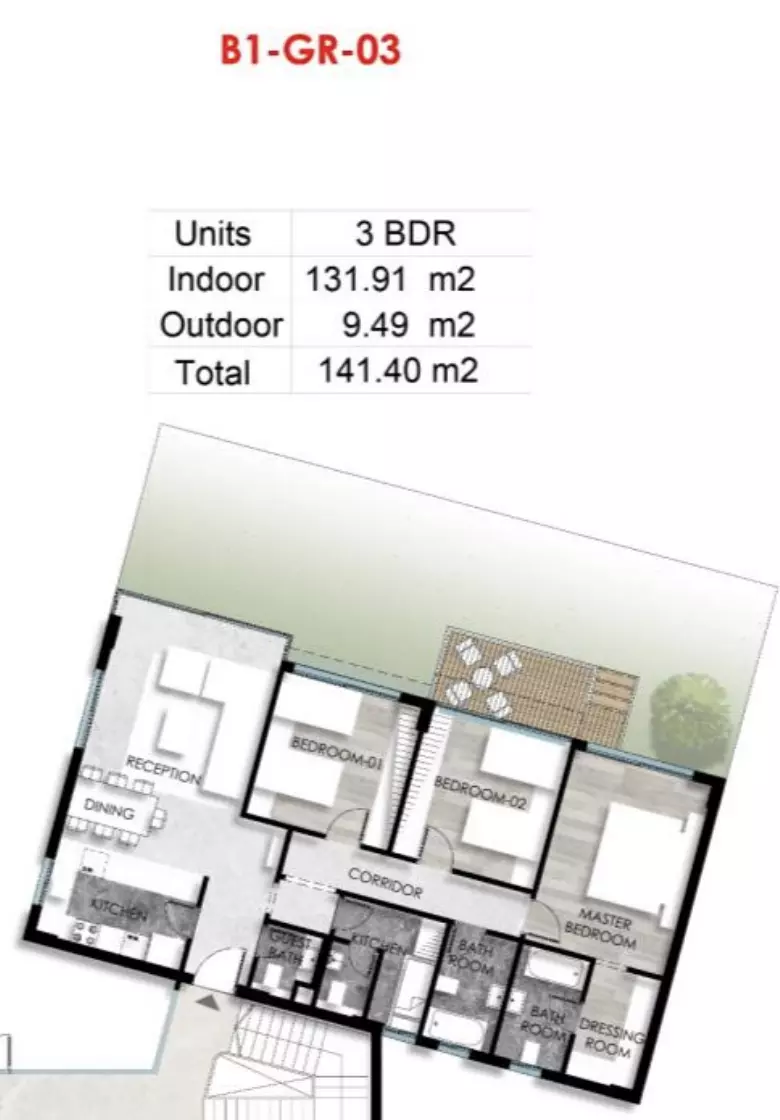 Unit floor plan image