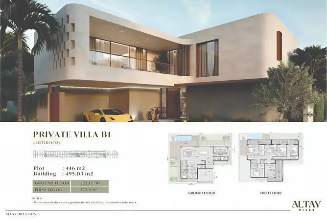 Altay Hills — 4BR floor plan