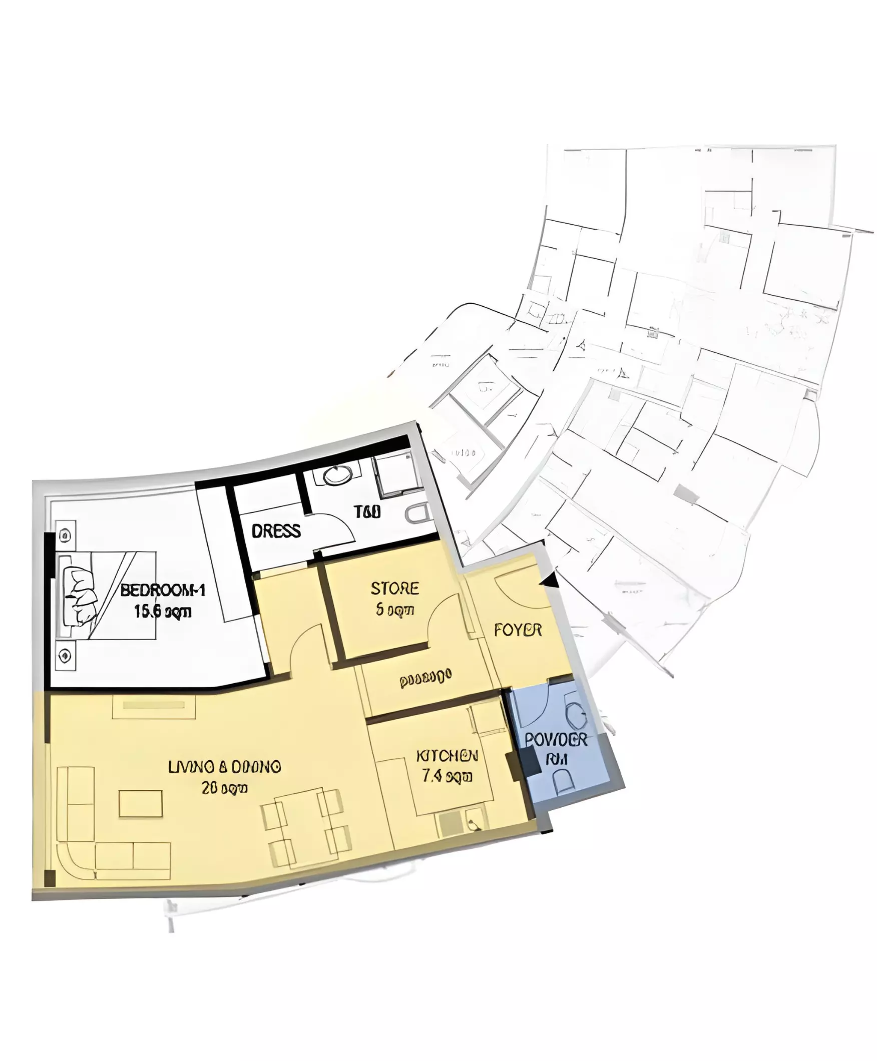 Unit floor plan image