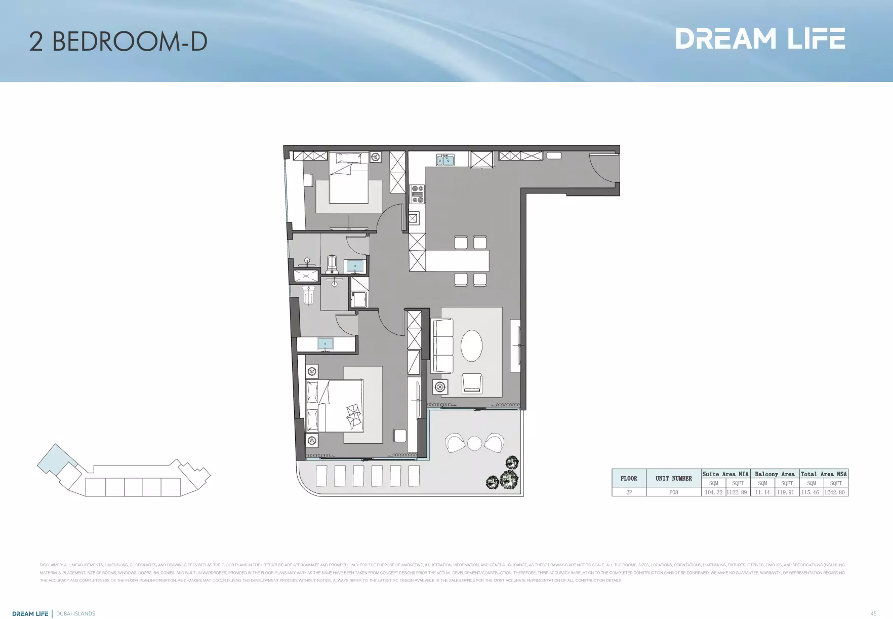 Unit floor plan image