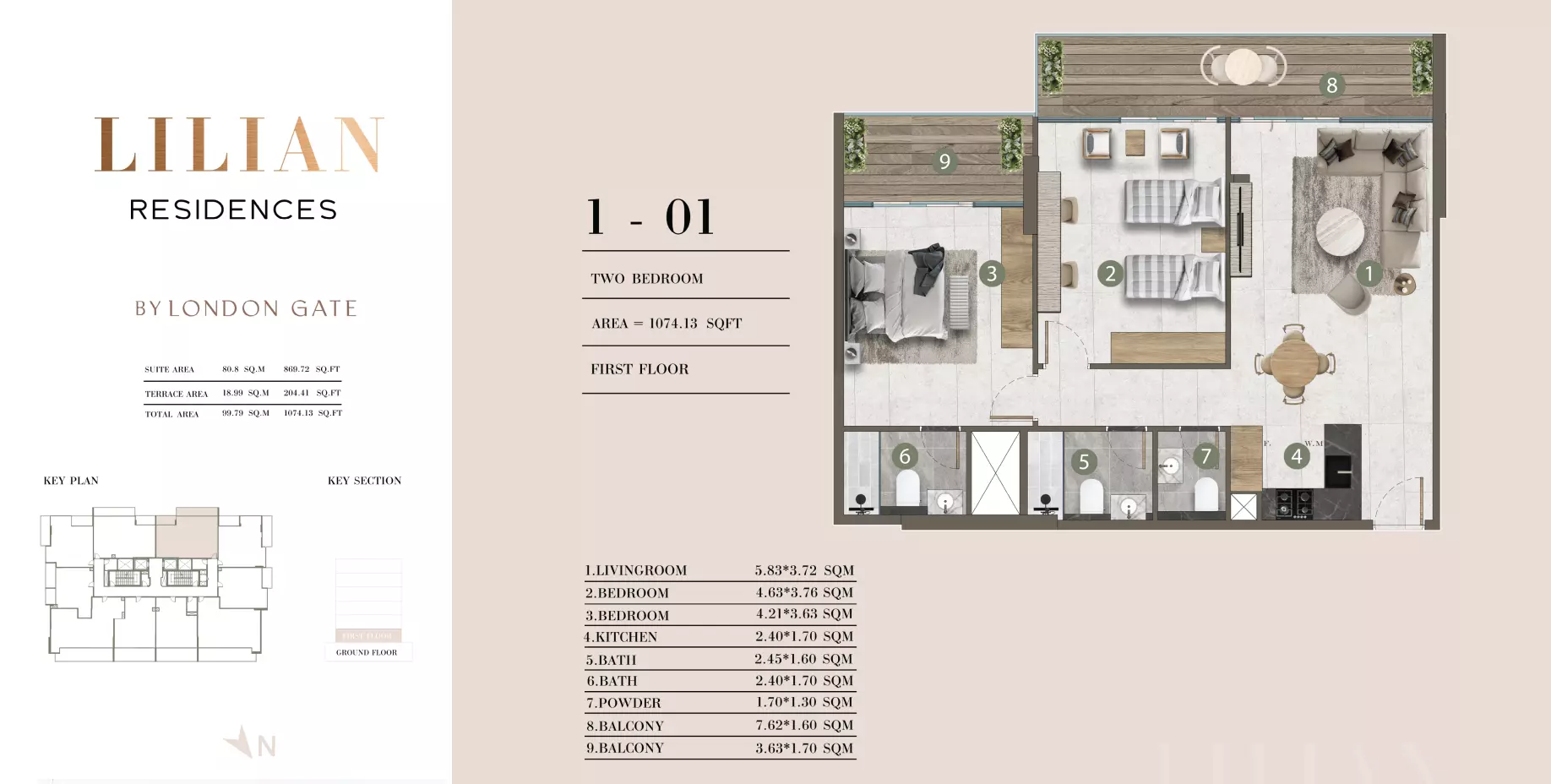 Unit floor plan image