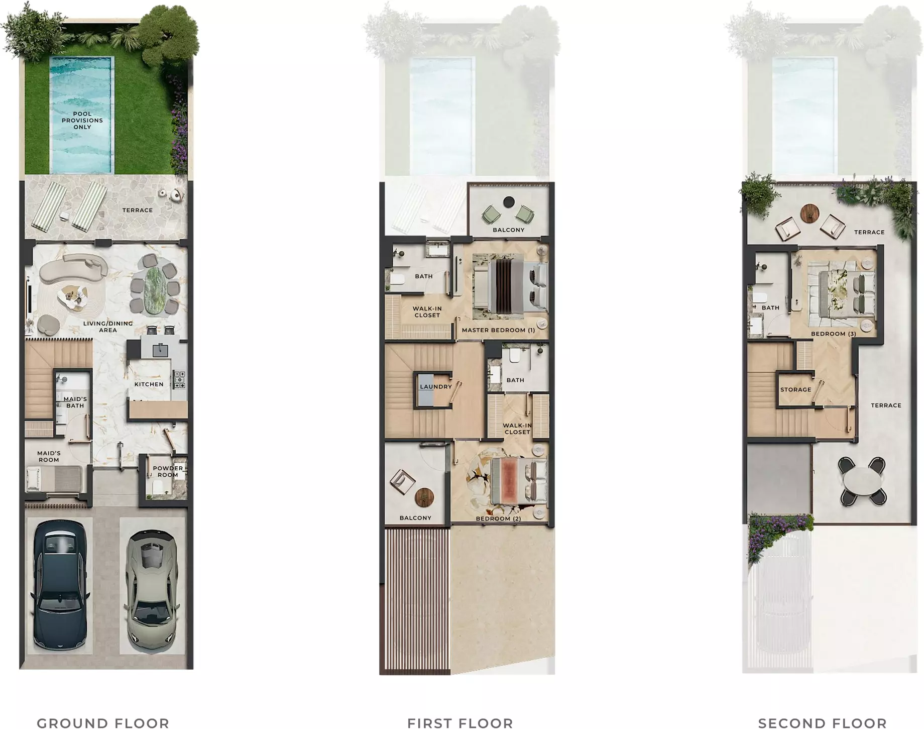 صورة مخطط ارضية الوحدة