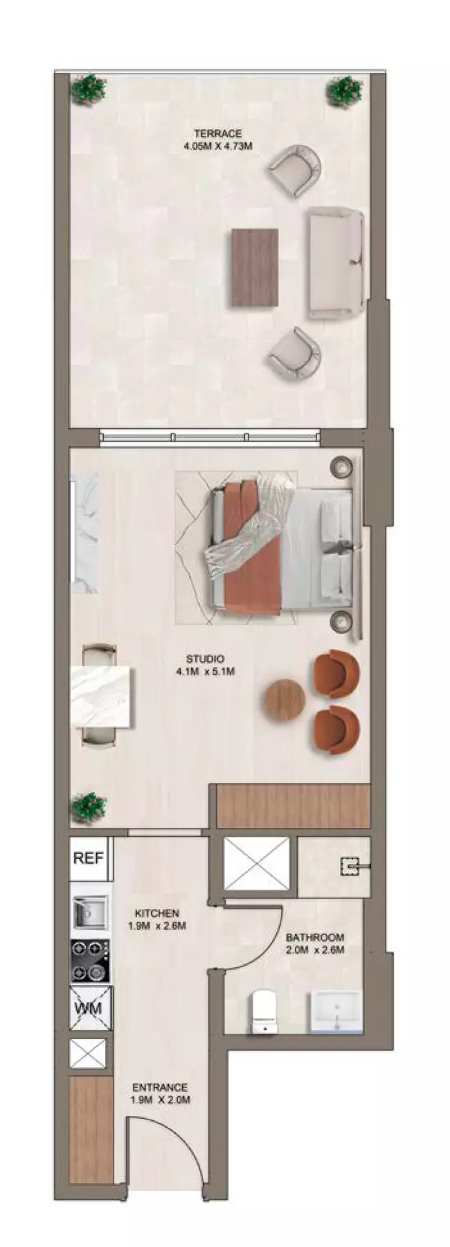 Unit floor plan image