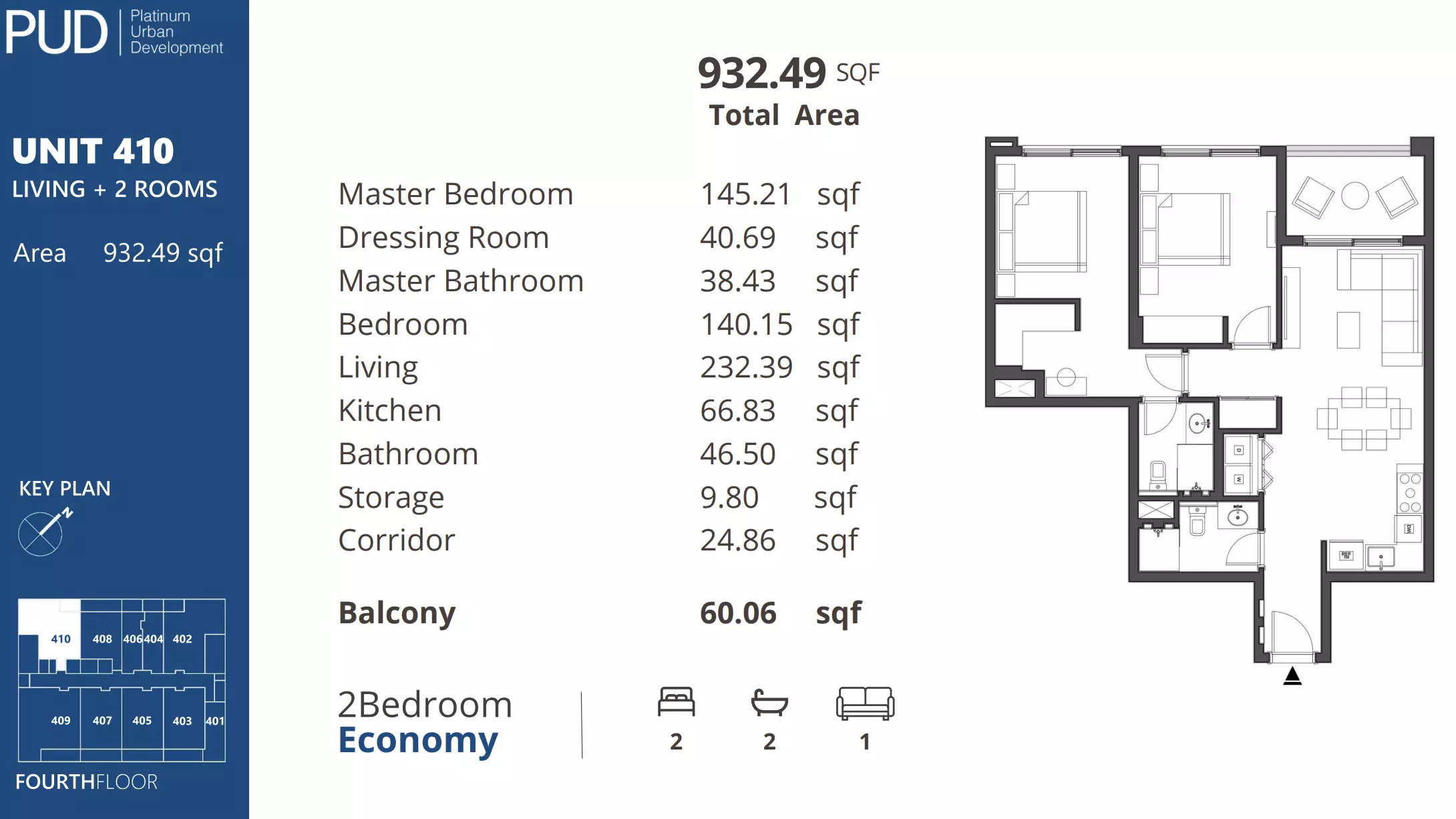Unit floor plan image