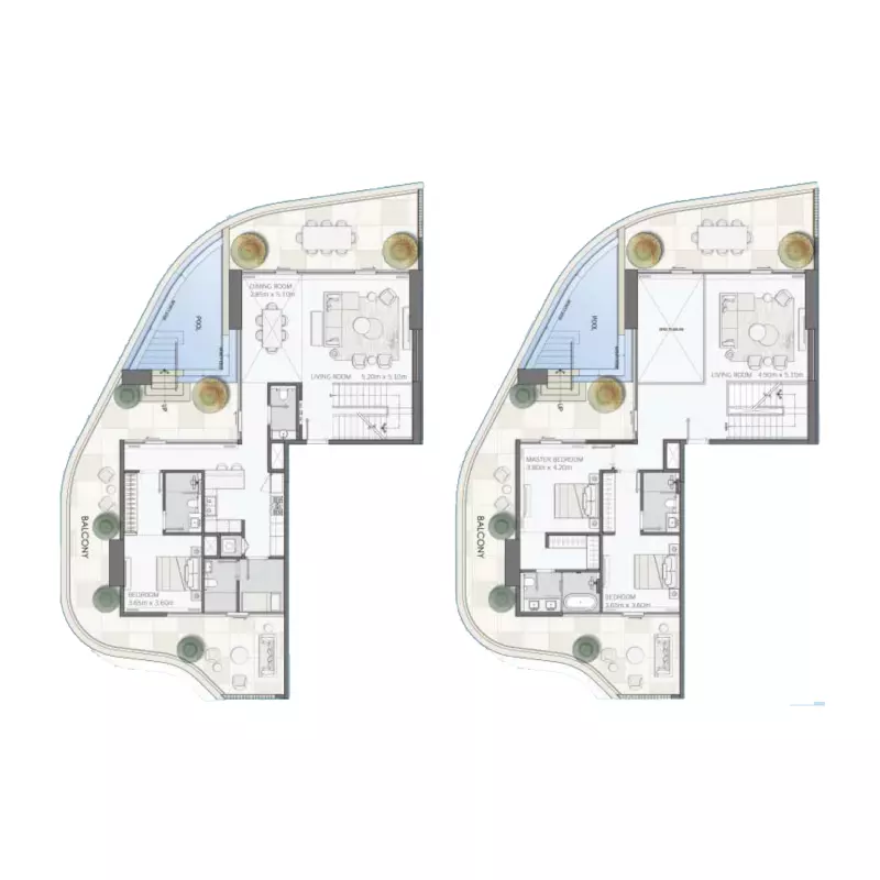 Unit floor plan image