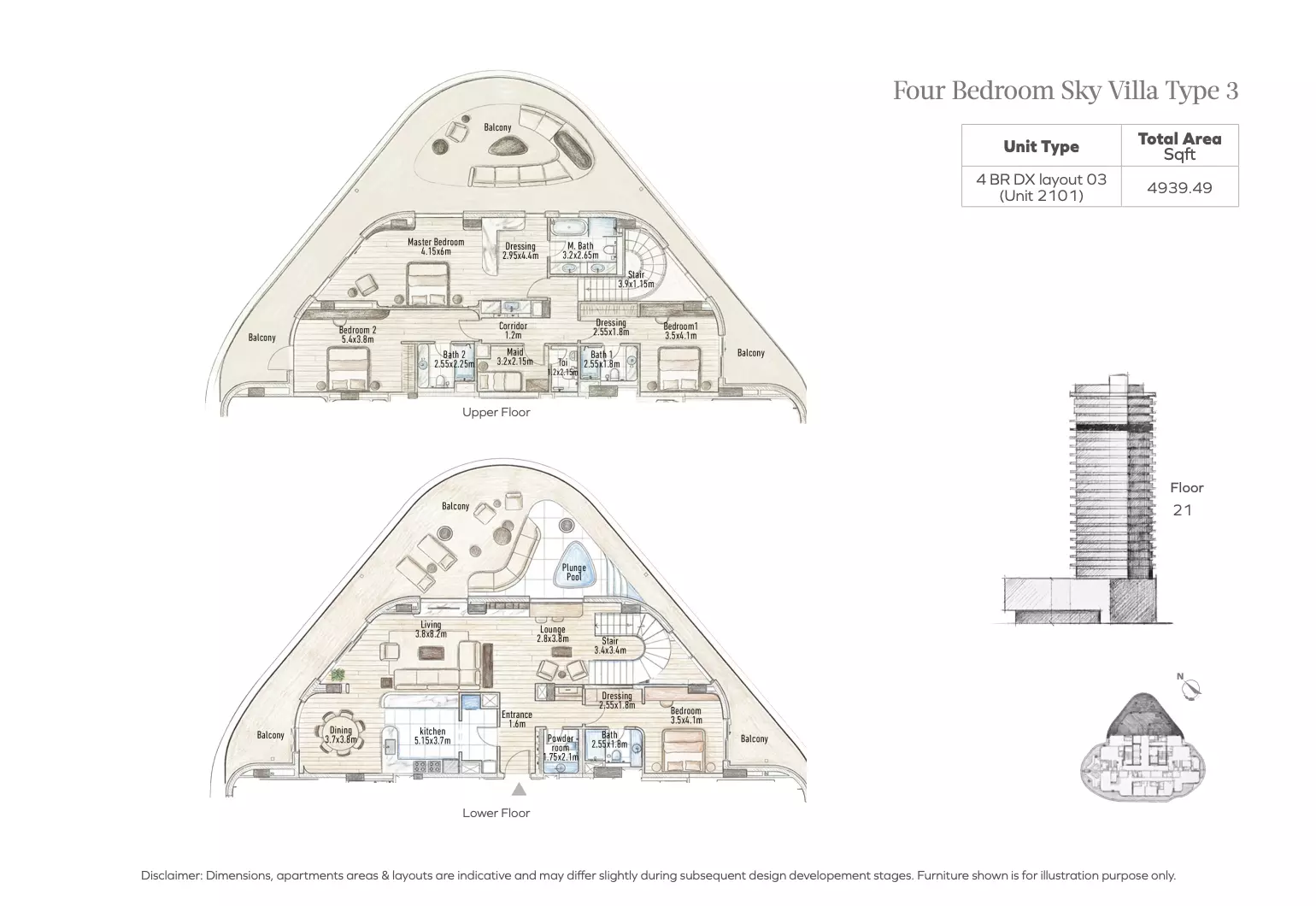 Unit floor plan image