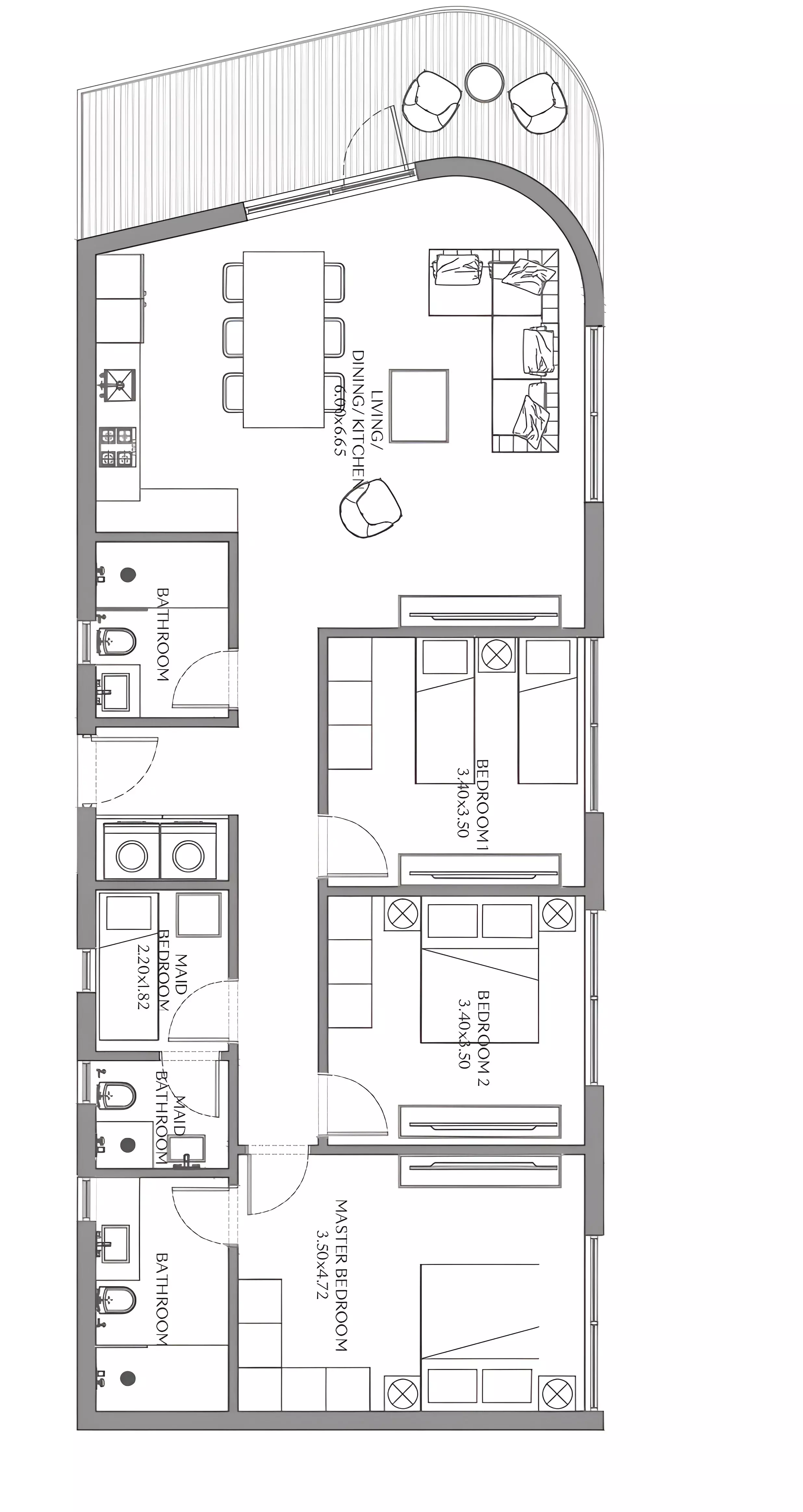 Unit floor plan image