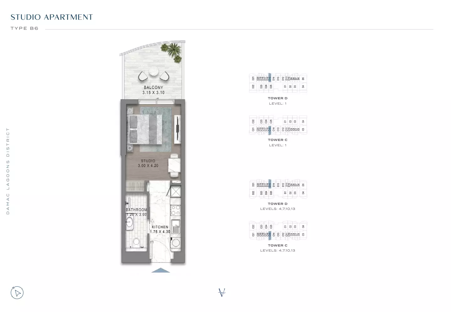 Unit floor plan image