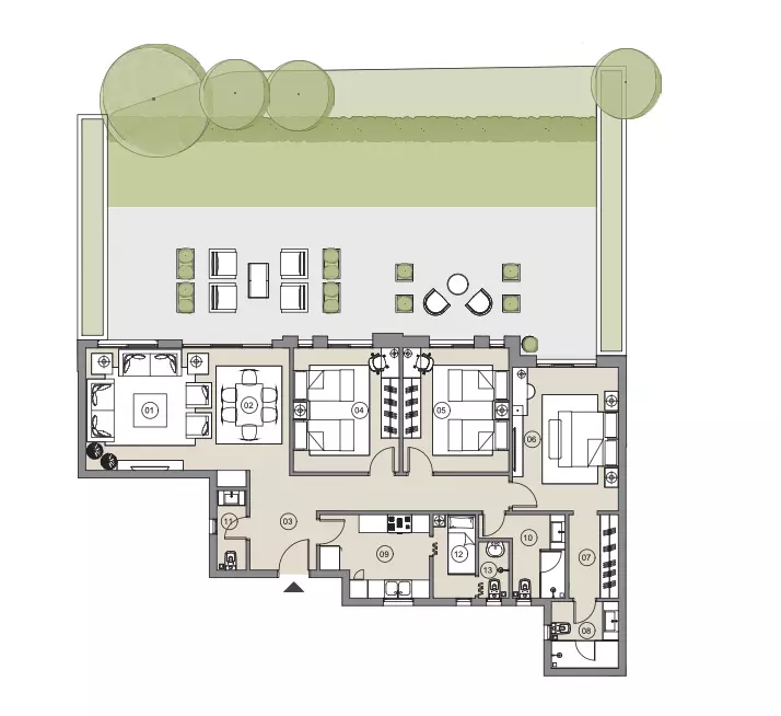 Unit floor plan image