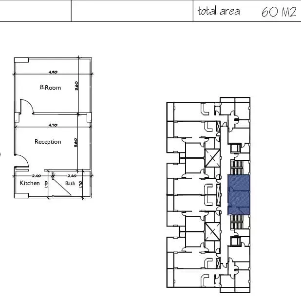 صورة مخطط ارضية الوحدة
