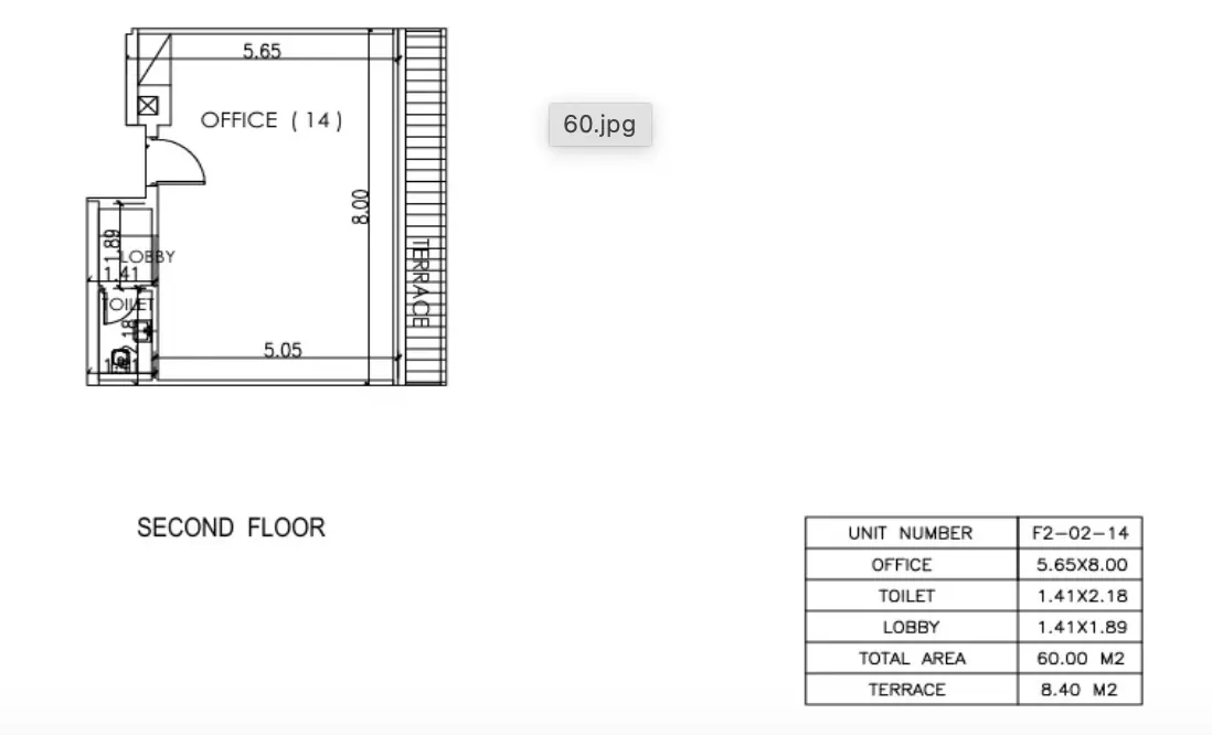 Unit floor plan image