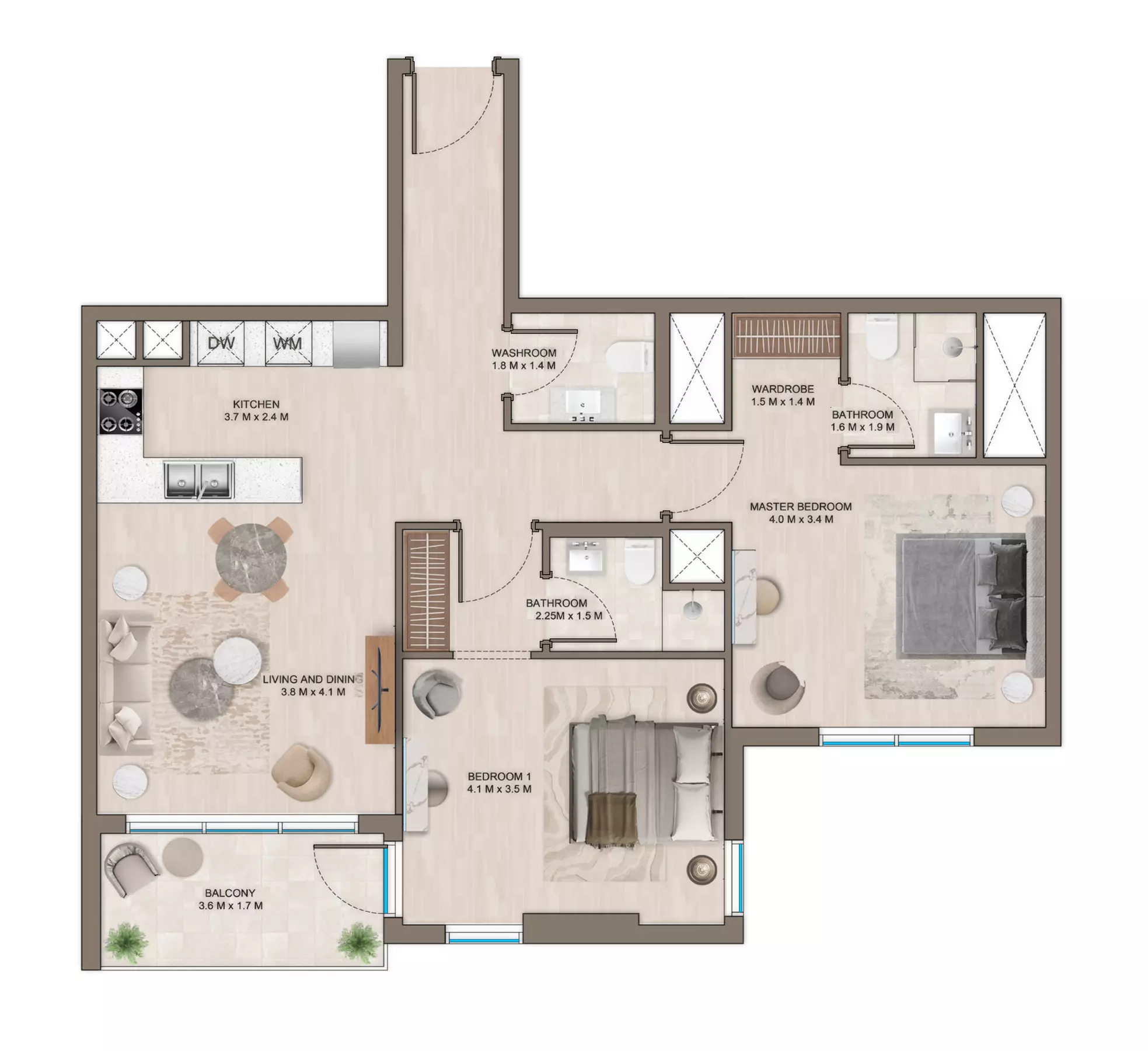 Unit floor plan image