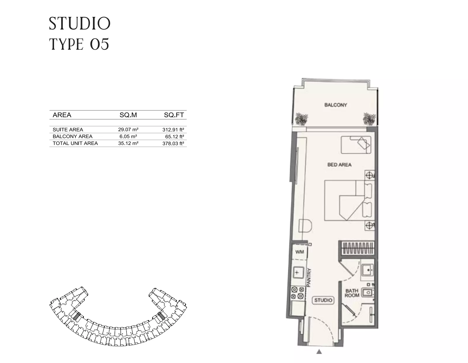 Unit floor plan image
