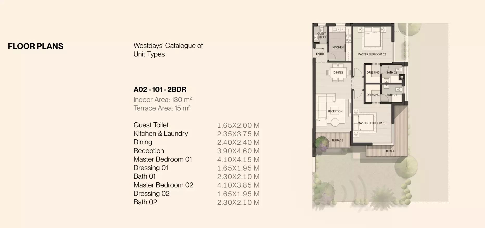 Unit floor plan image