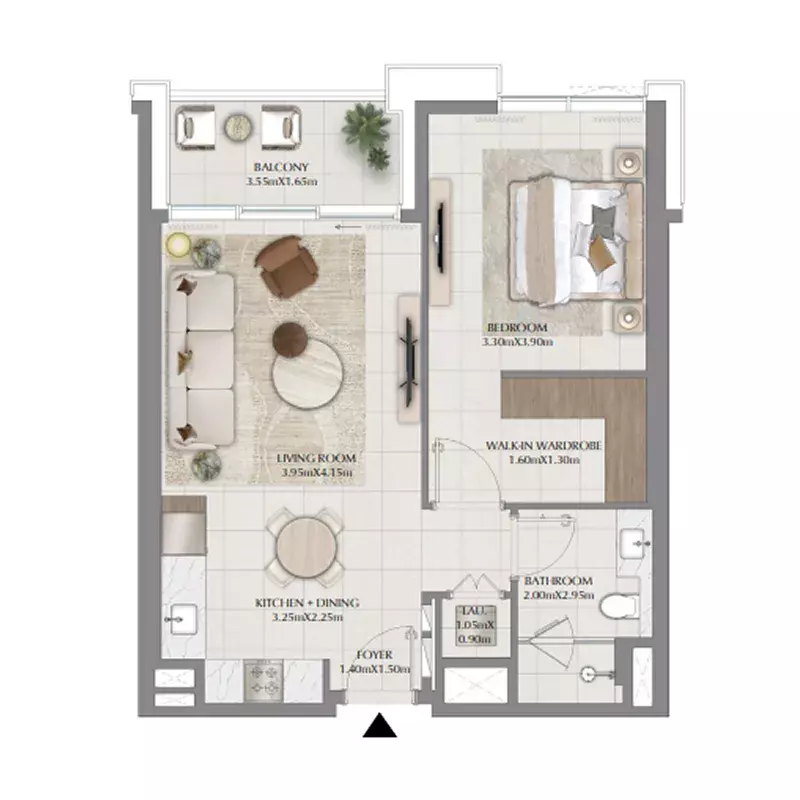 Unit floor plan image