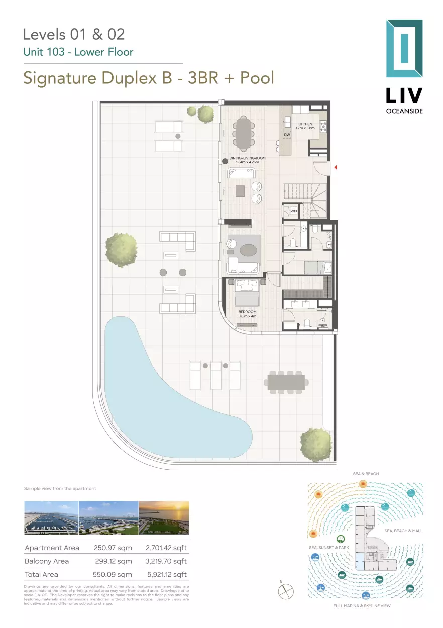 Unit floor plan image