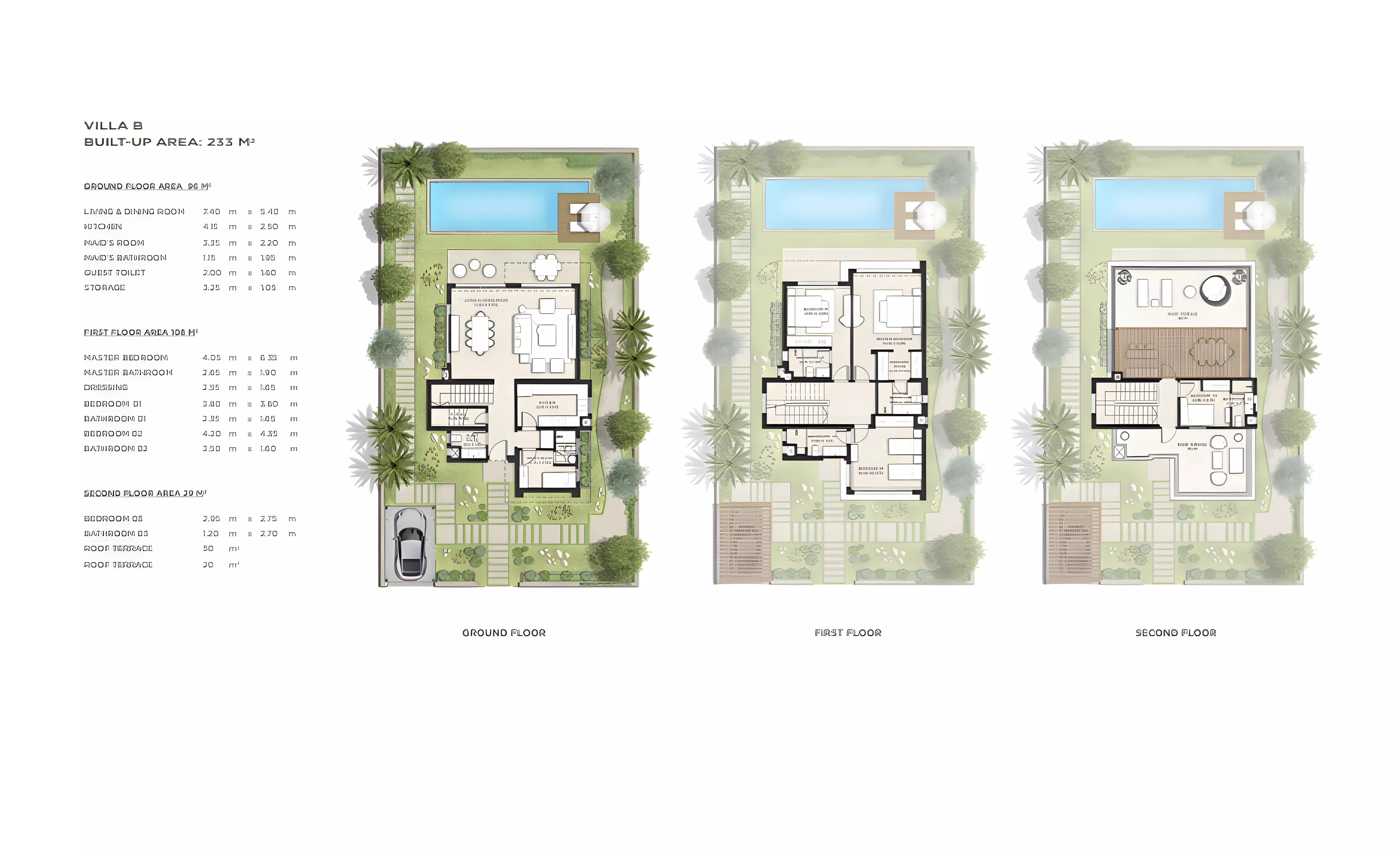 صورة مخطط ارضية الوحدة