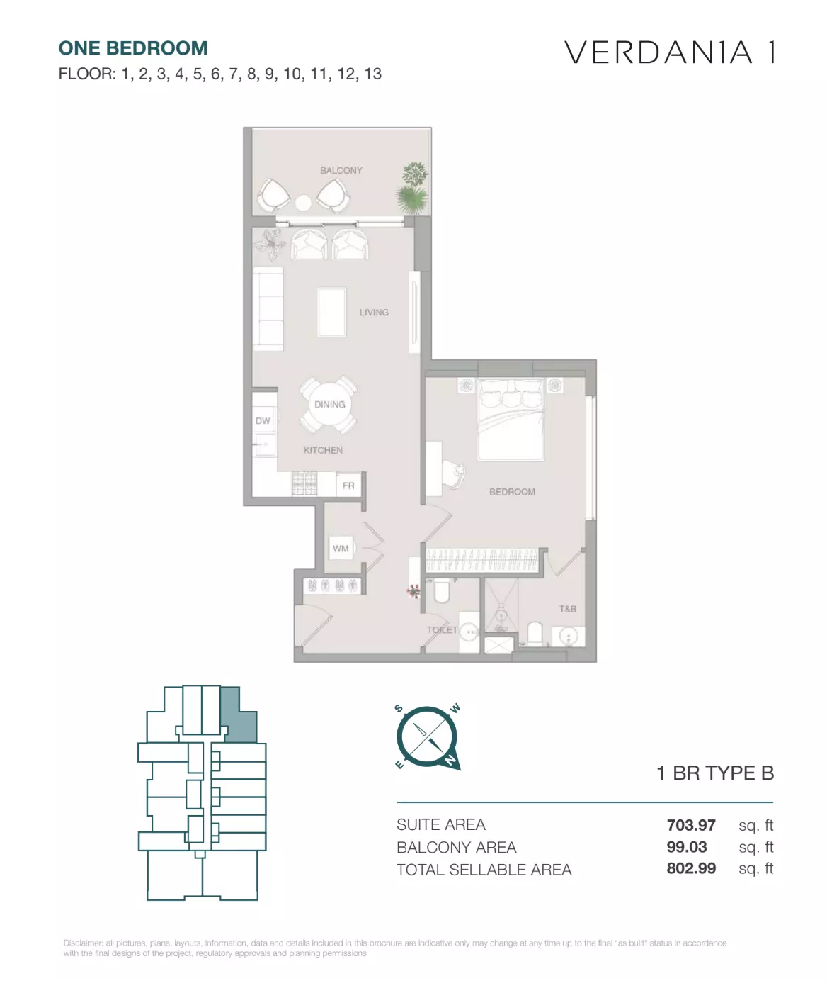 Unit floor plan image