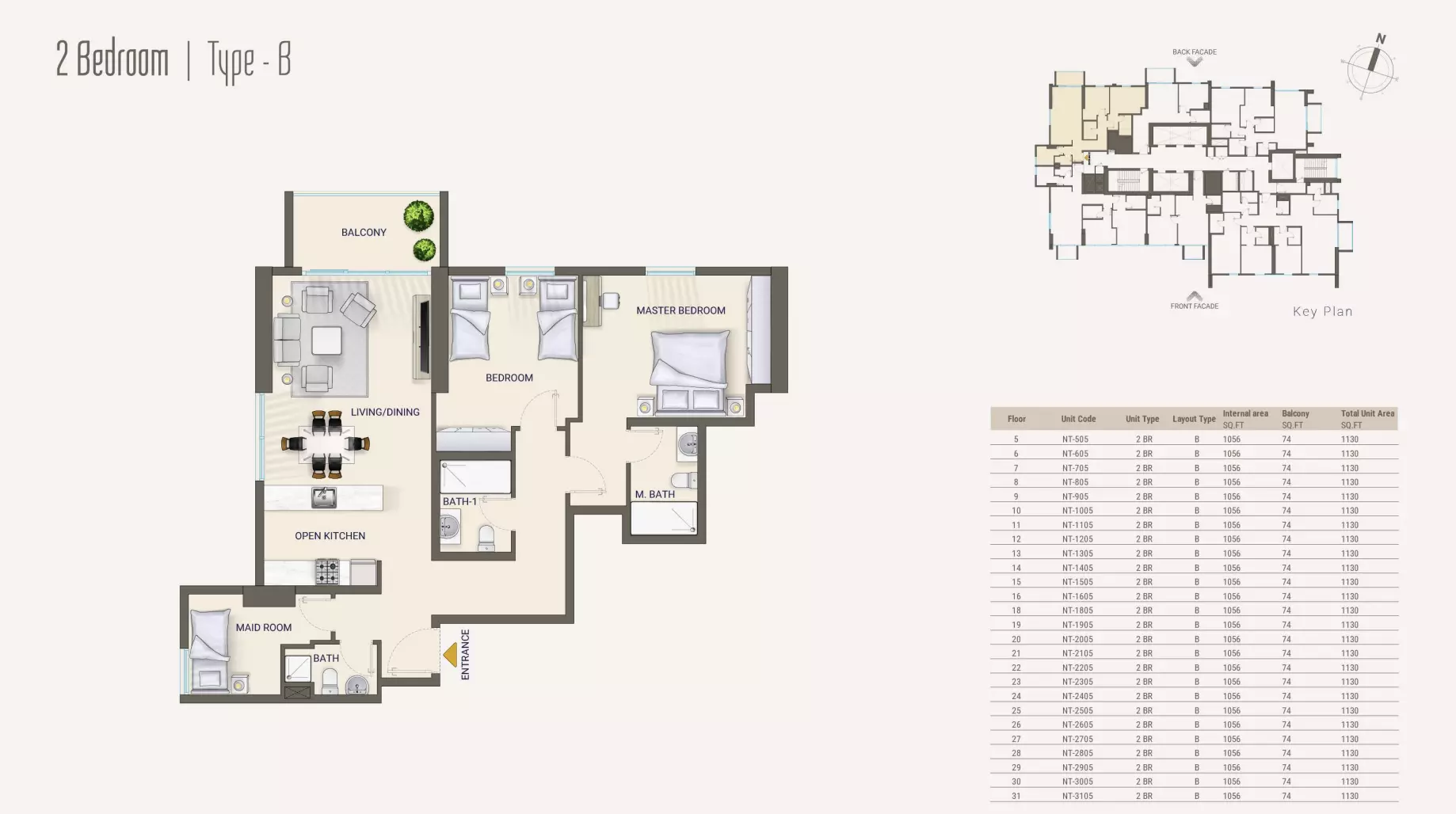 Unit floor plan image