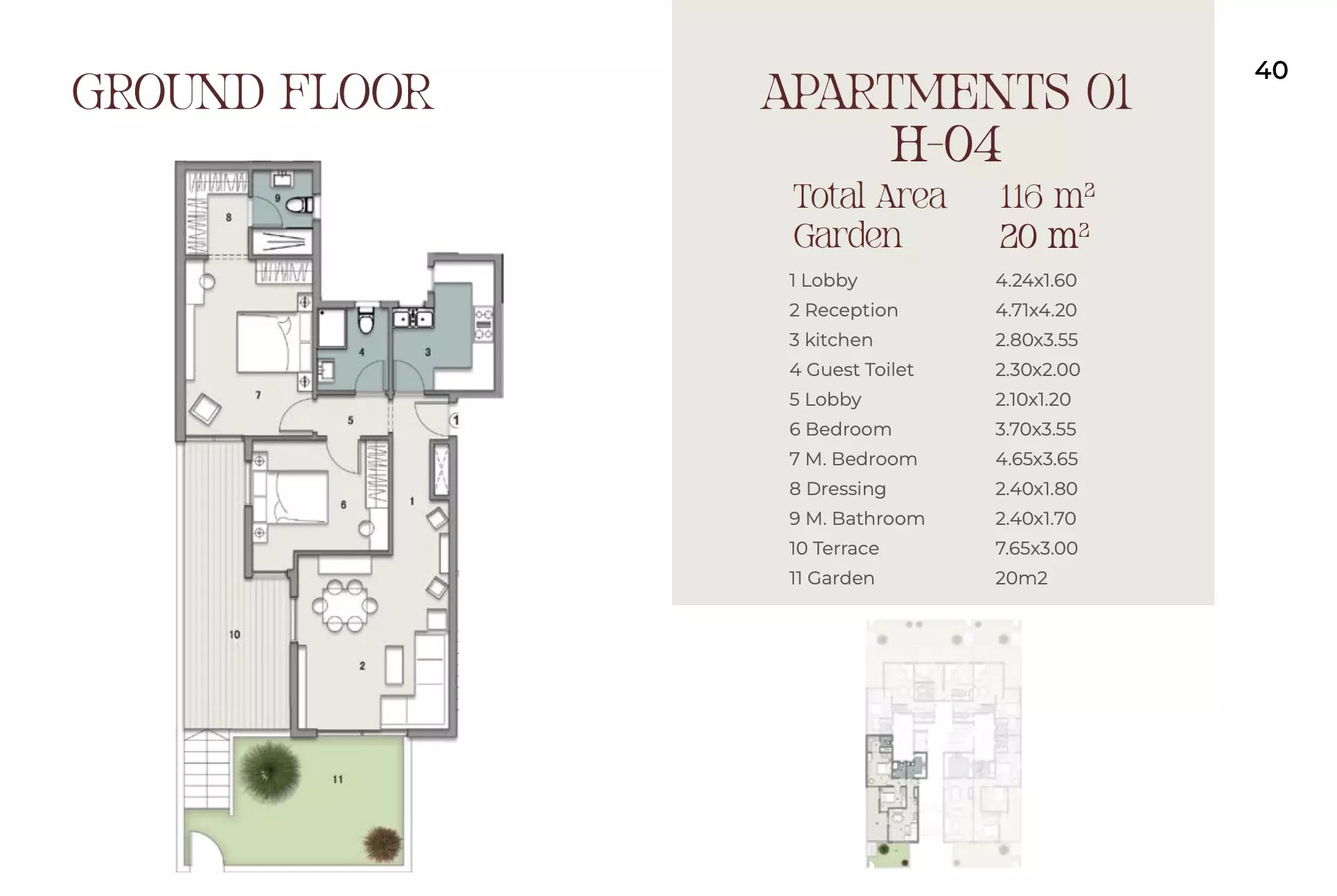Unit floor plan image