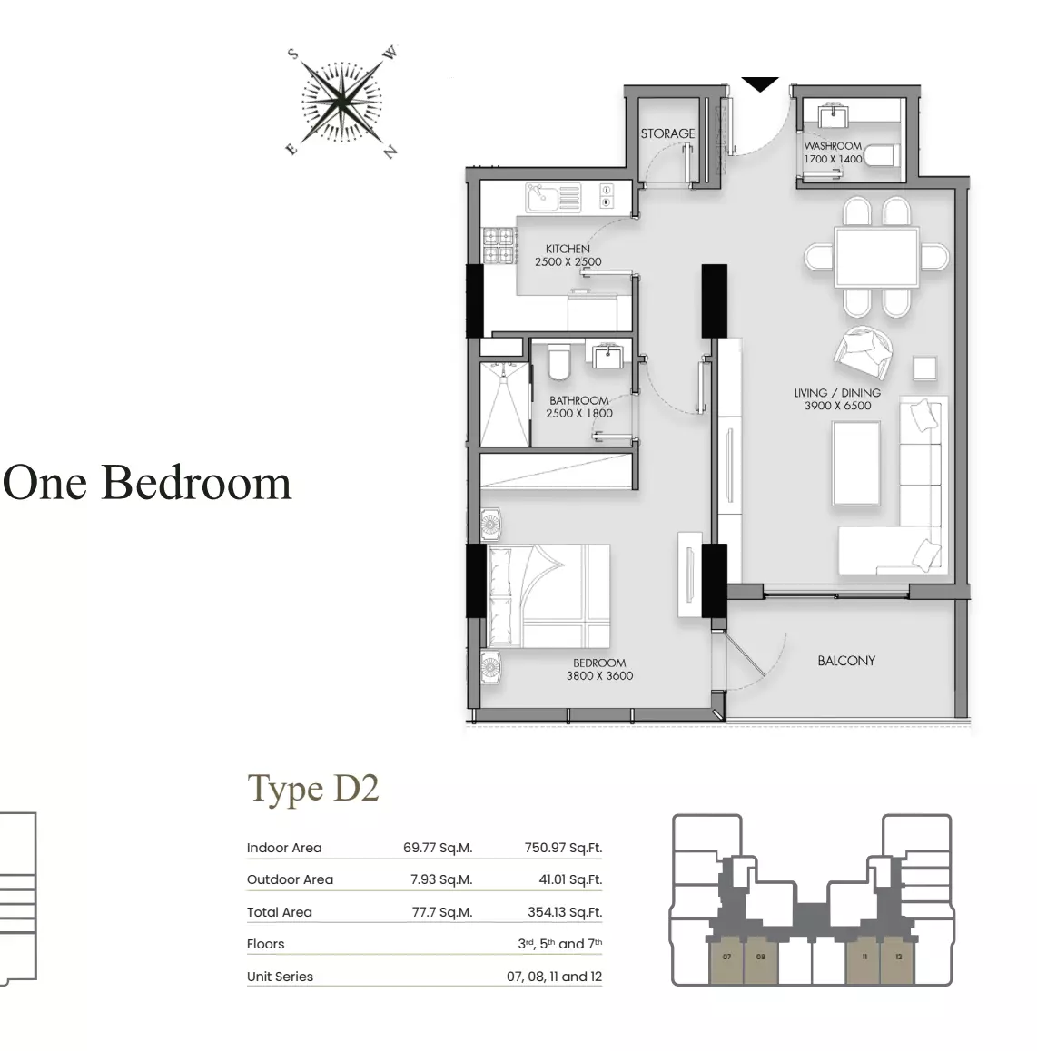 Unit floor plan image