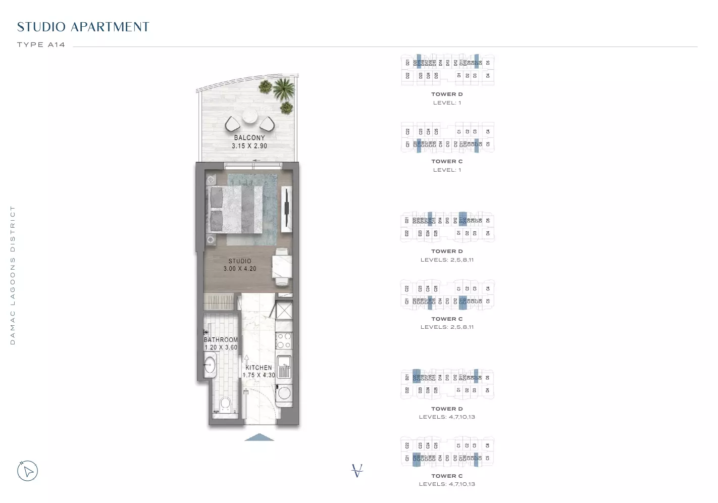 Unit floor plan image