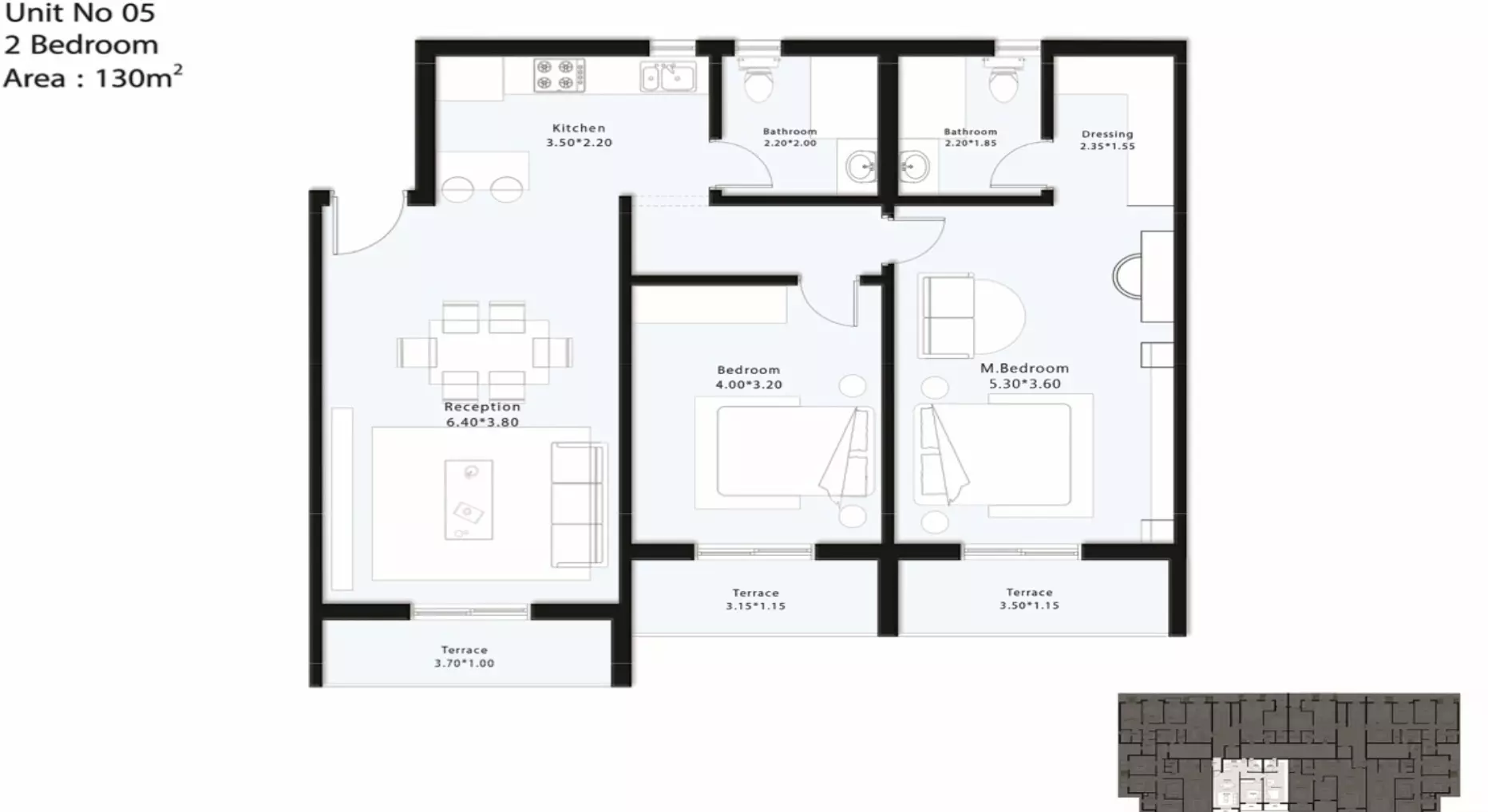 Unit floor plan image