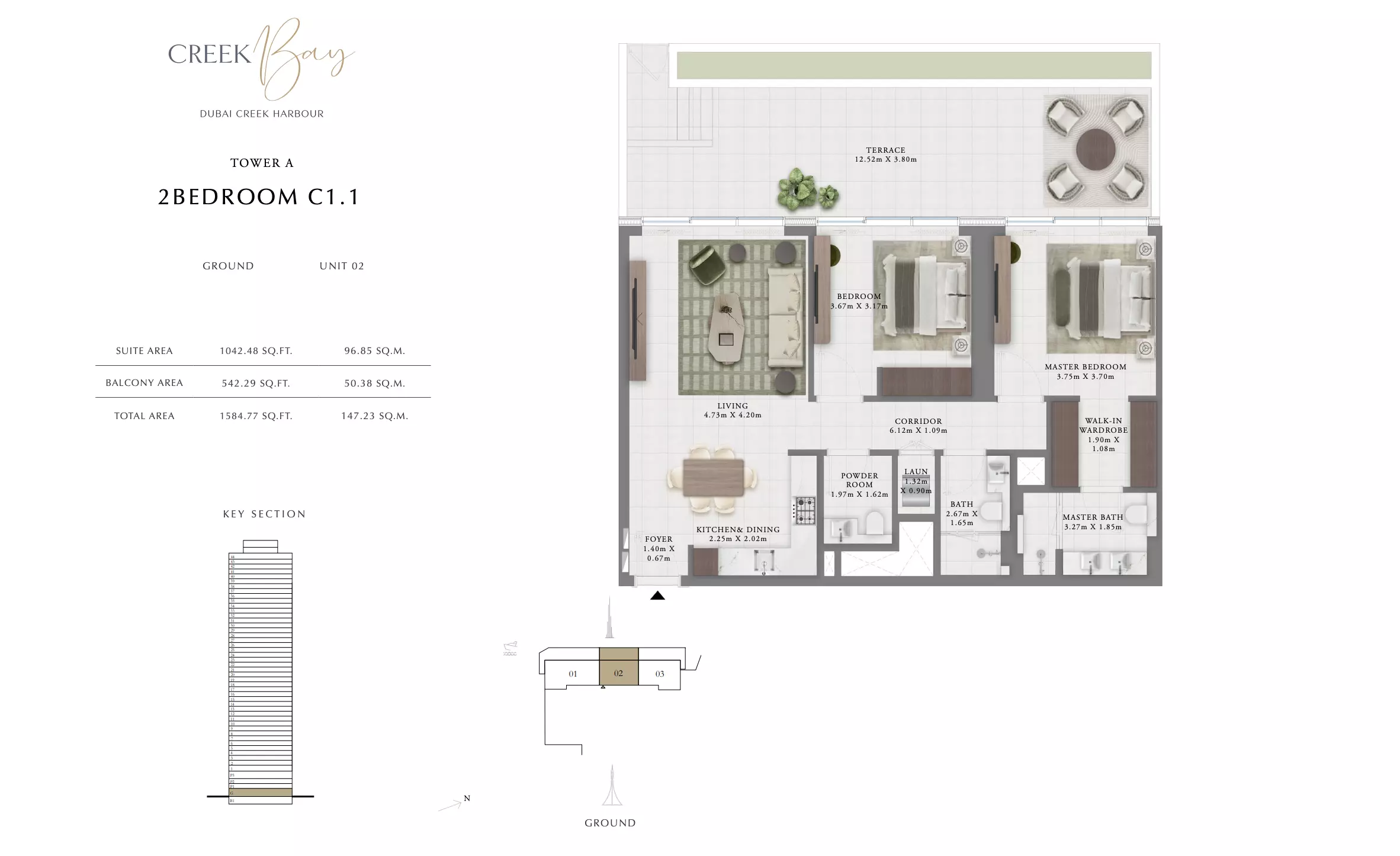 Unit floor plan image