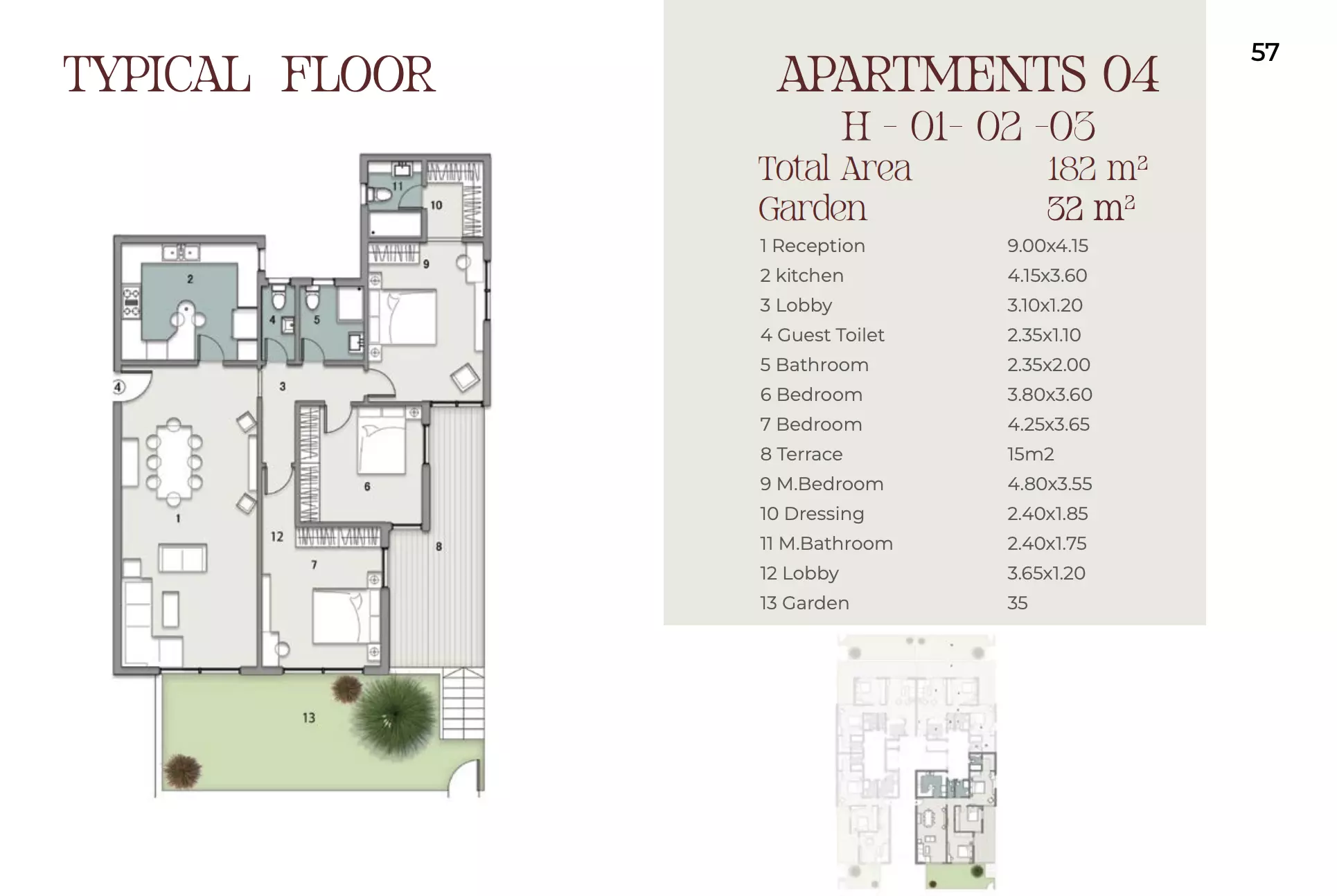 Unit floor plan image