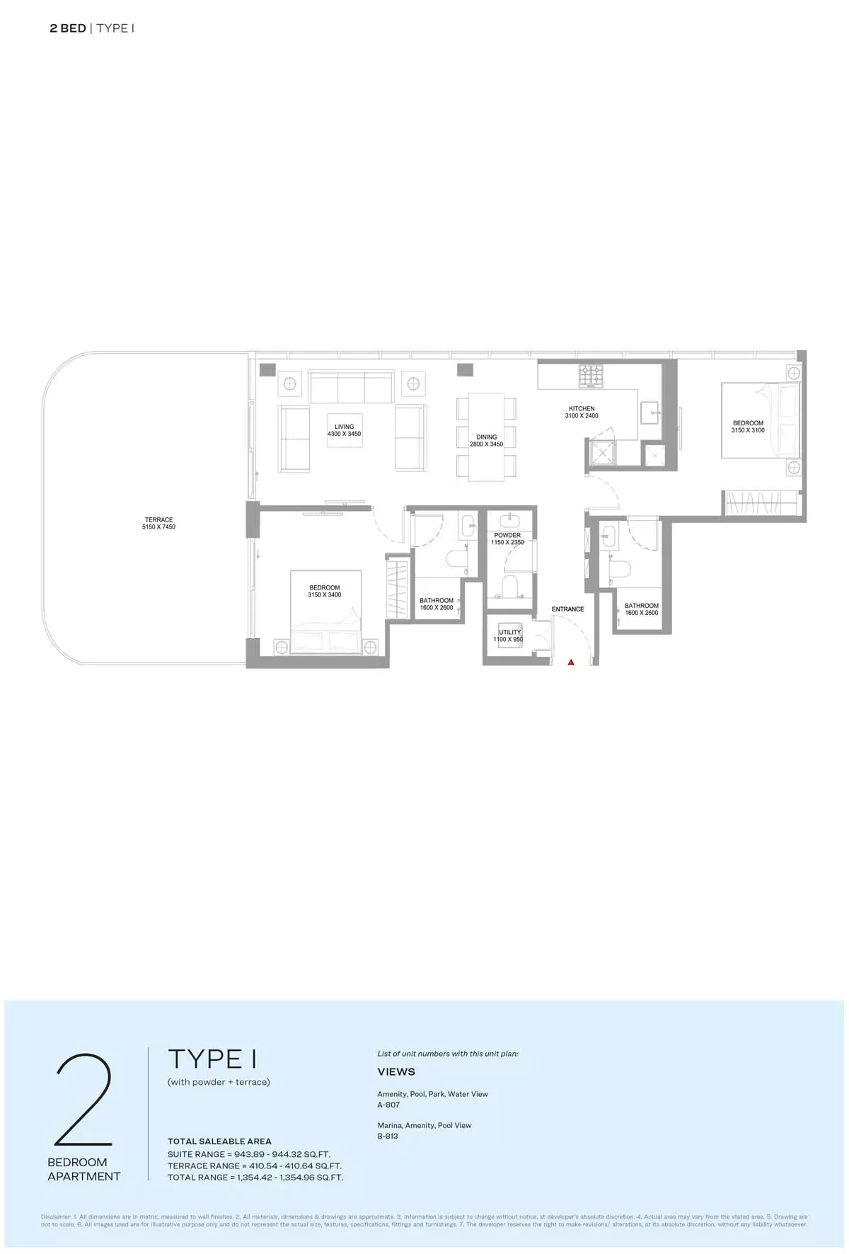 Unit floor plan image