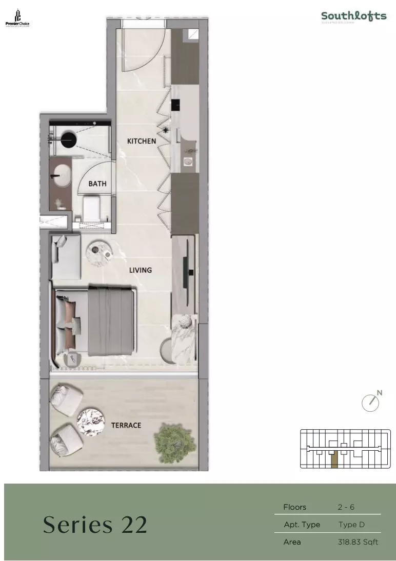 Unit floor plan image