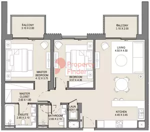 Jomana B8-Type A Level 1, 2 beds